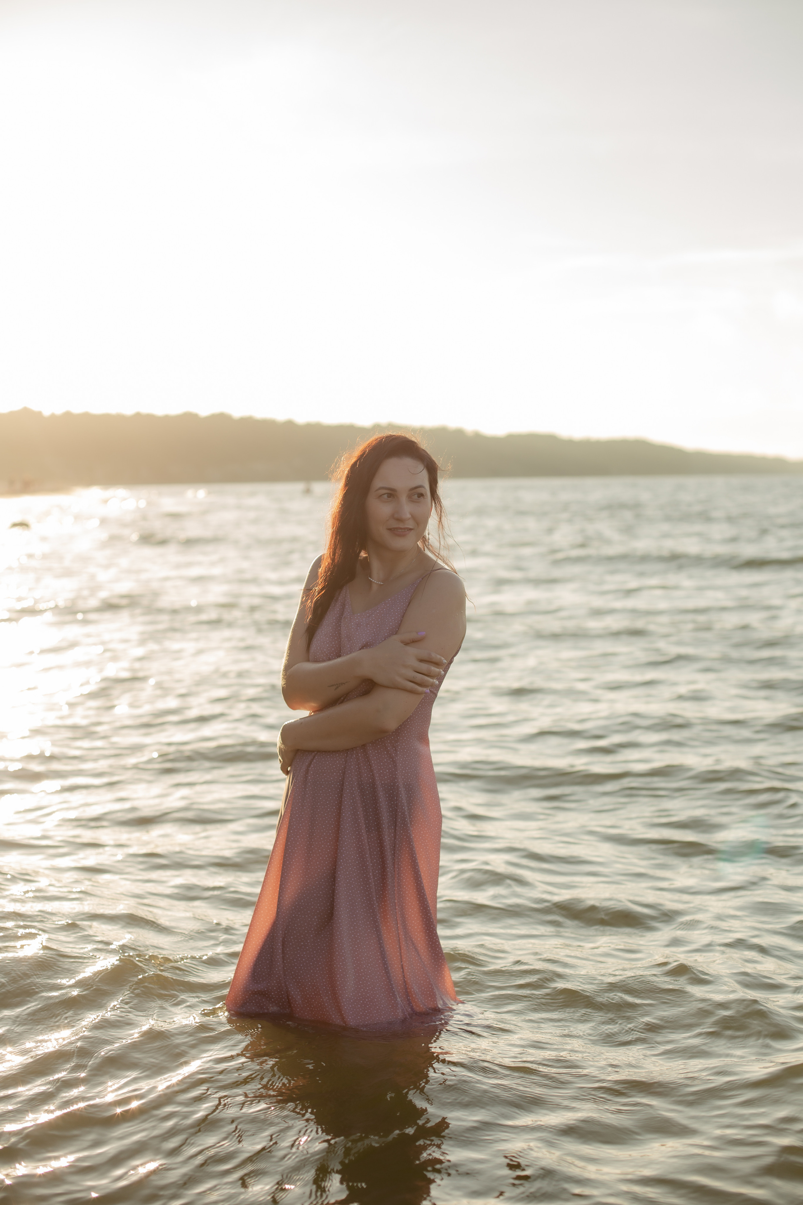 Маша. Закат в Куликово. Фотограф в Калининграде Решетникова Алина