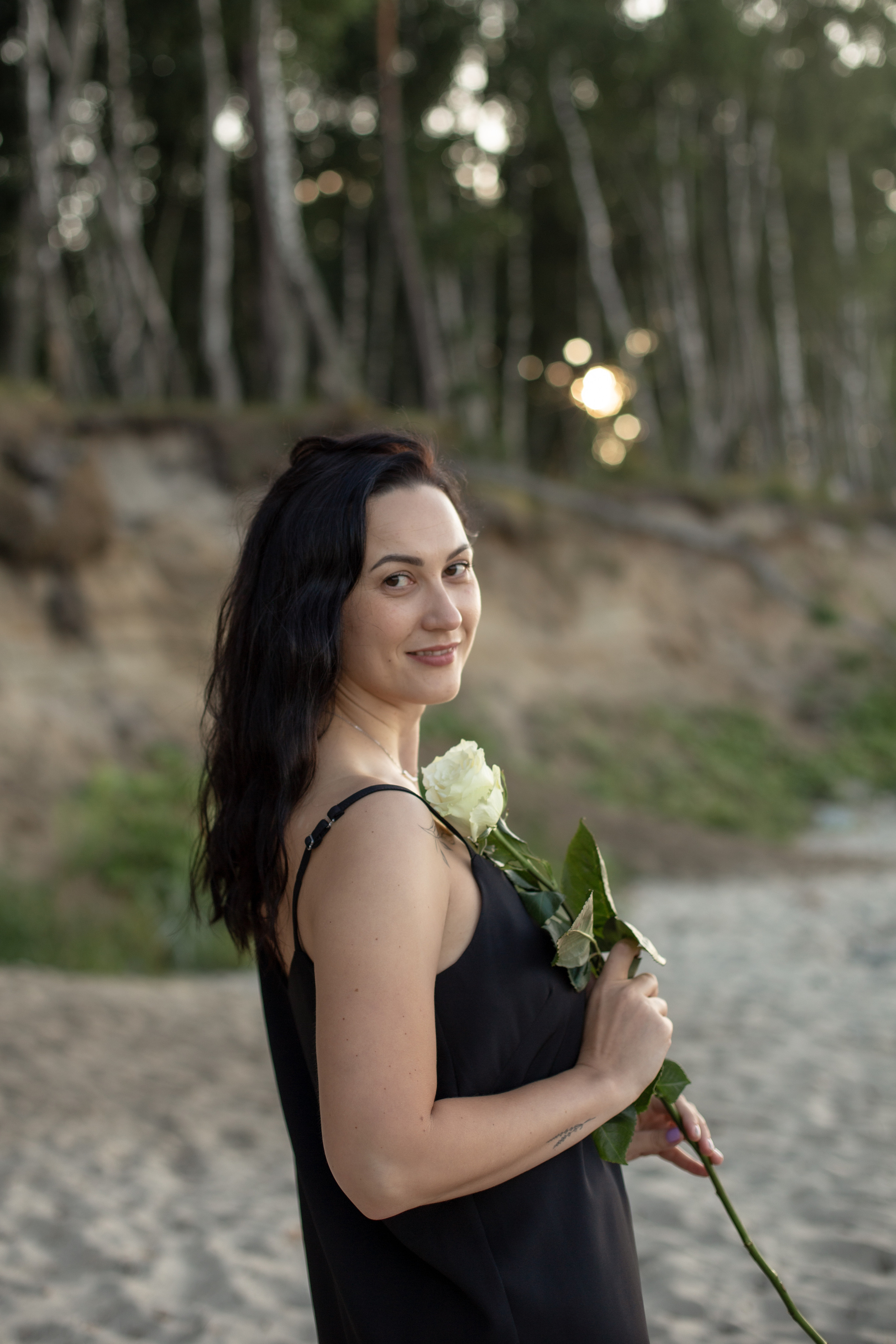 Маша. Закат в Куликово. Фотограф в Калининграде Решетникова Алина