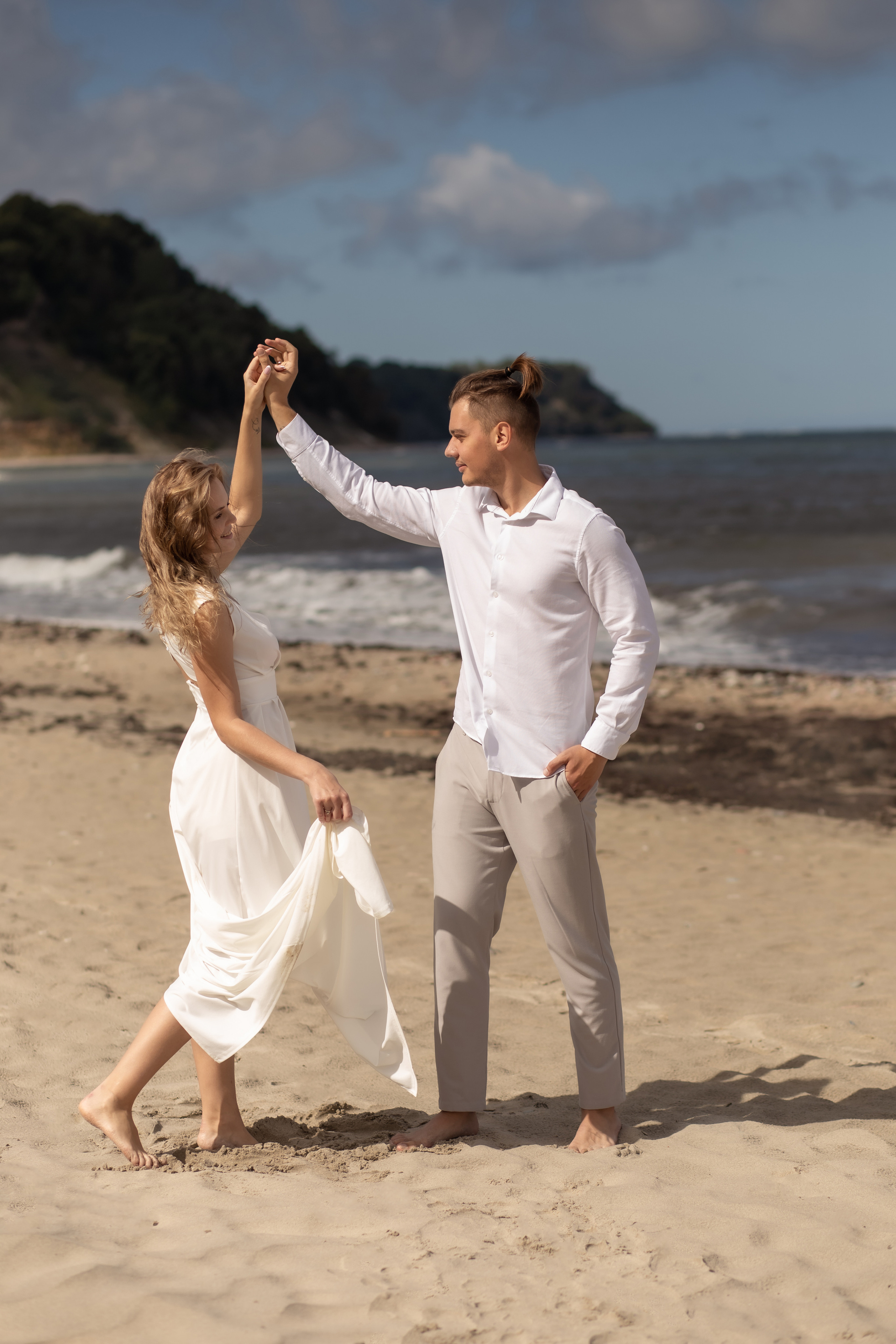 Лилия и Владислав. Филинская бухта. Фотограф в Калининграде Решетникова Алина