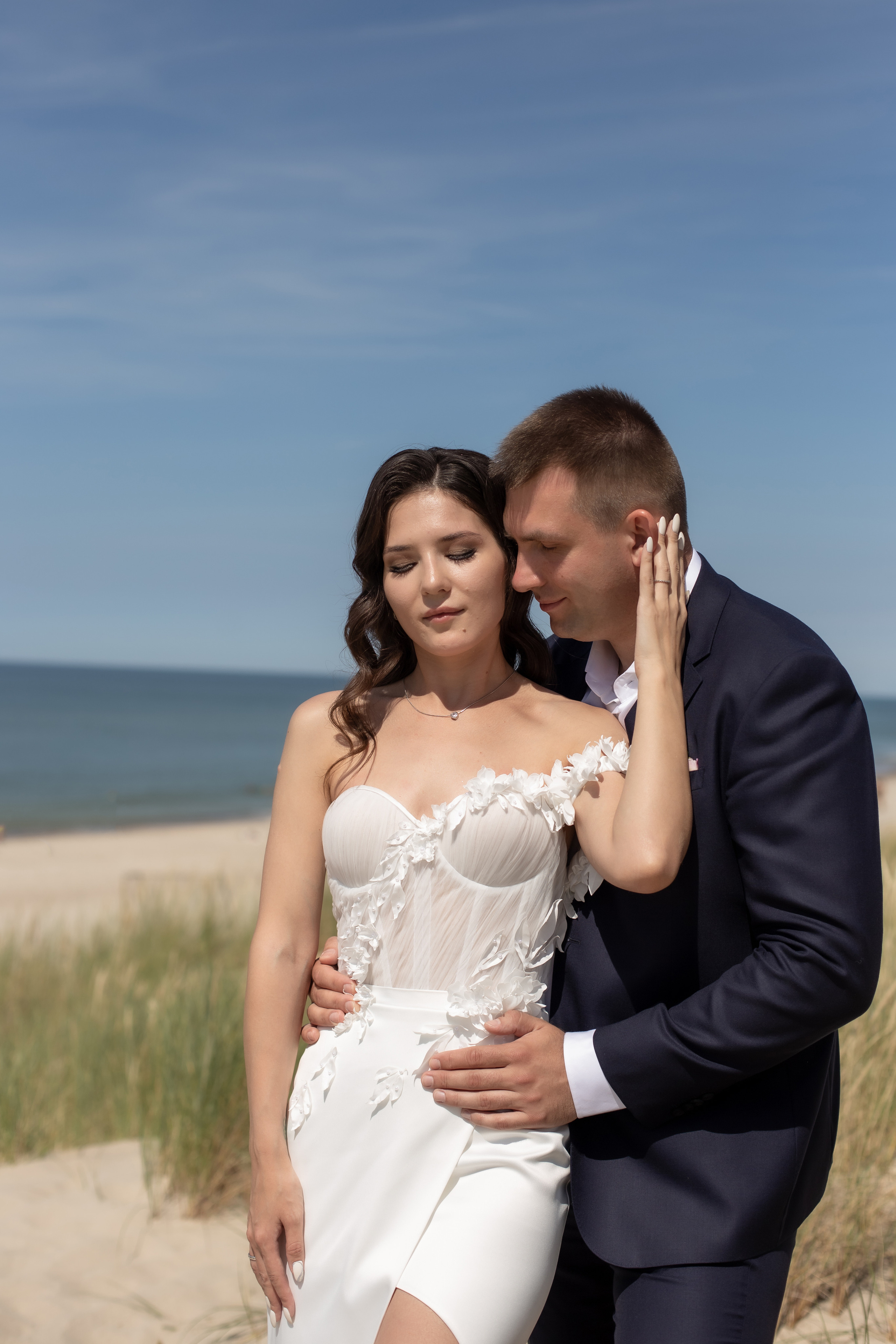 Сергей и Александра. Куршская Коса. Фотограф в Калининграде Решетникова Алина