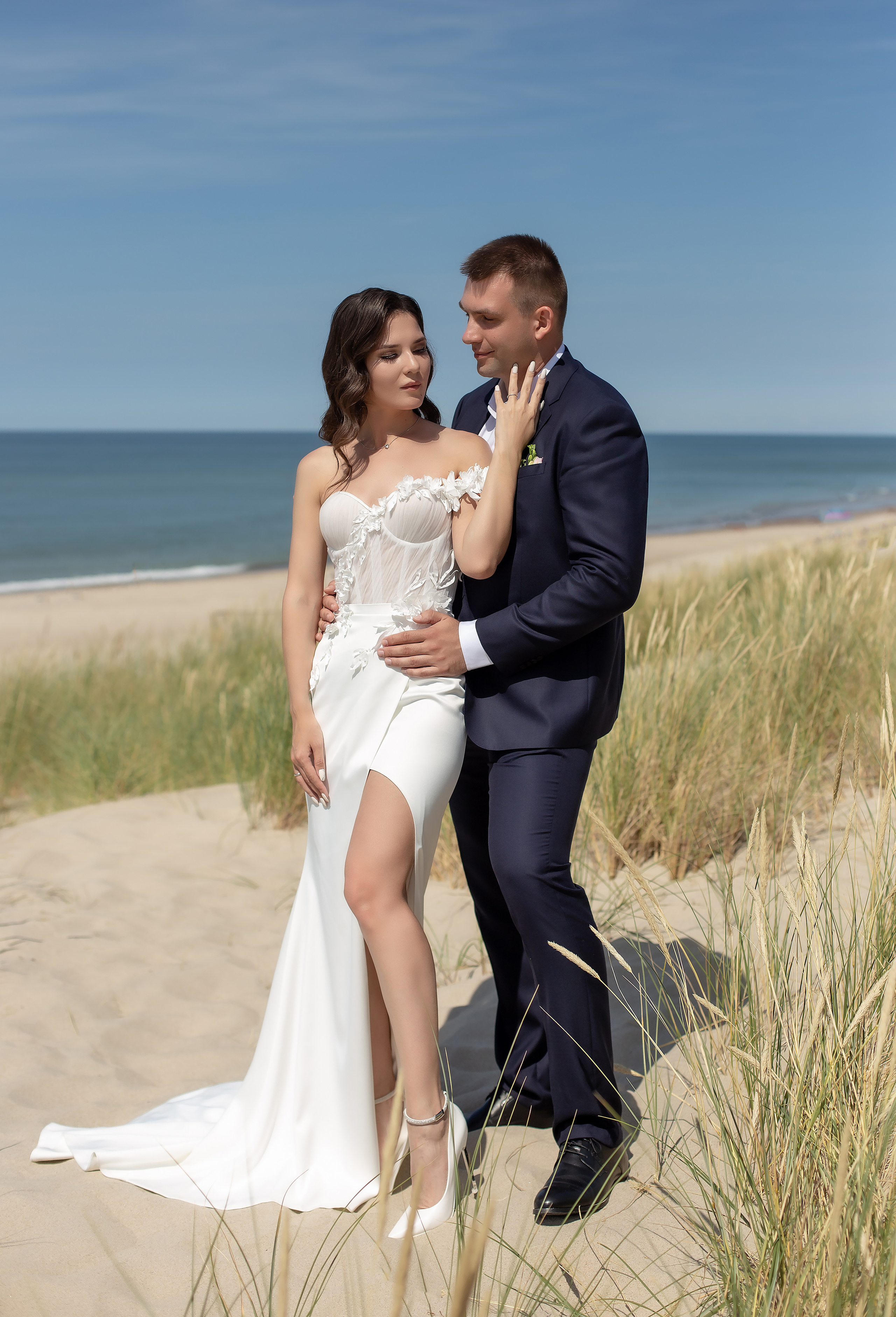 Сергей и Александра. Куршская Коса. Фотограф в Калининграде Решетникова Алина