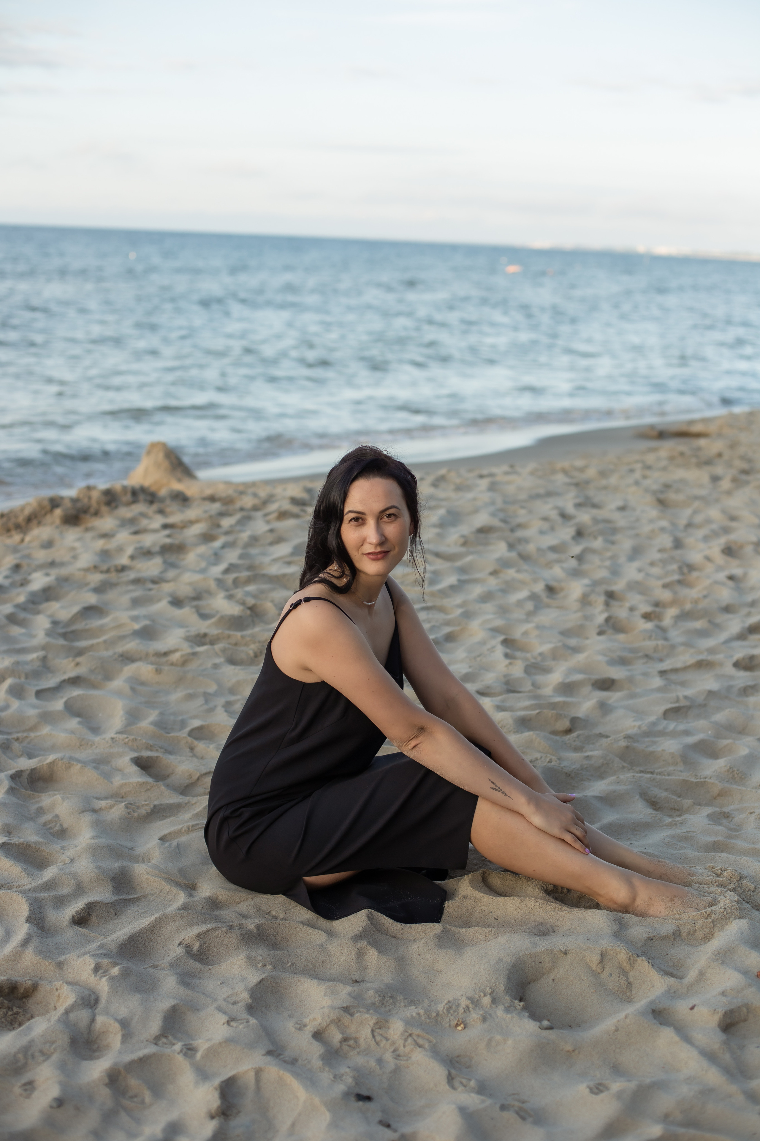 Маша. Закат в Куликово. Фотограф в Калининграде Решетникова Алина