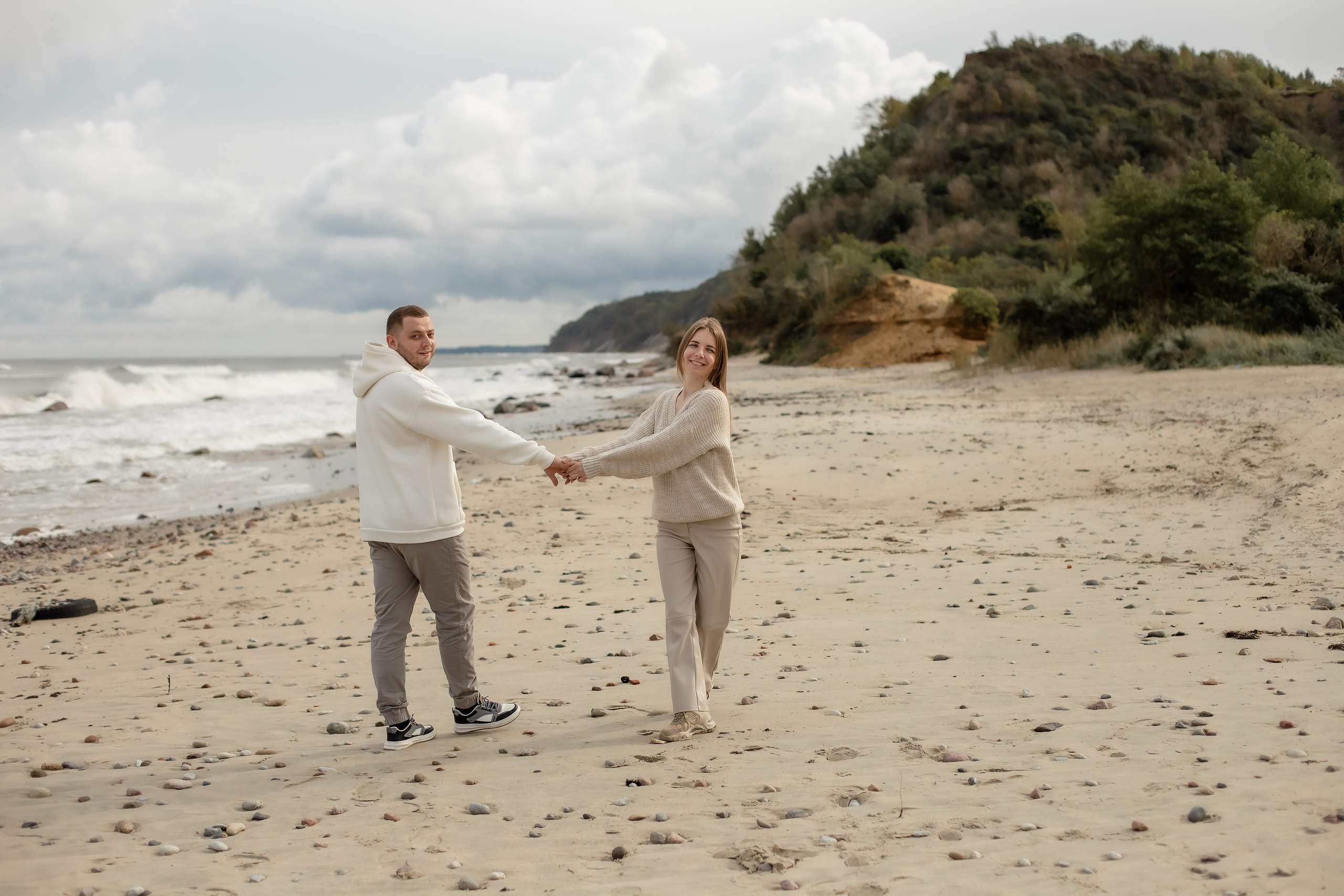 Инна и Дима. Филинская бухта. Фотограф в Калининграде Решетникова Алина