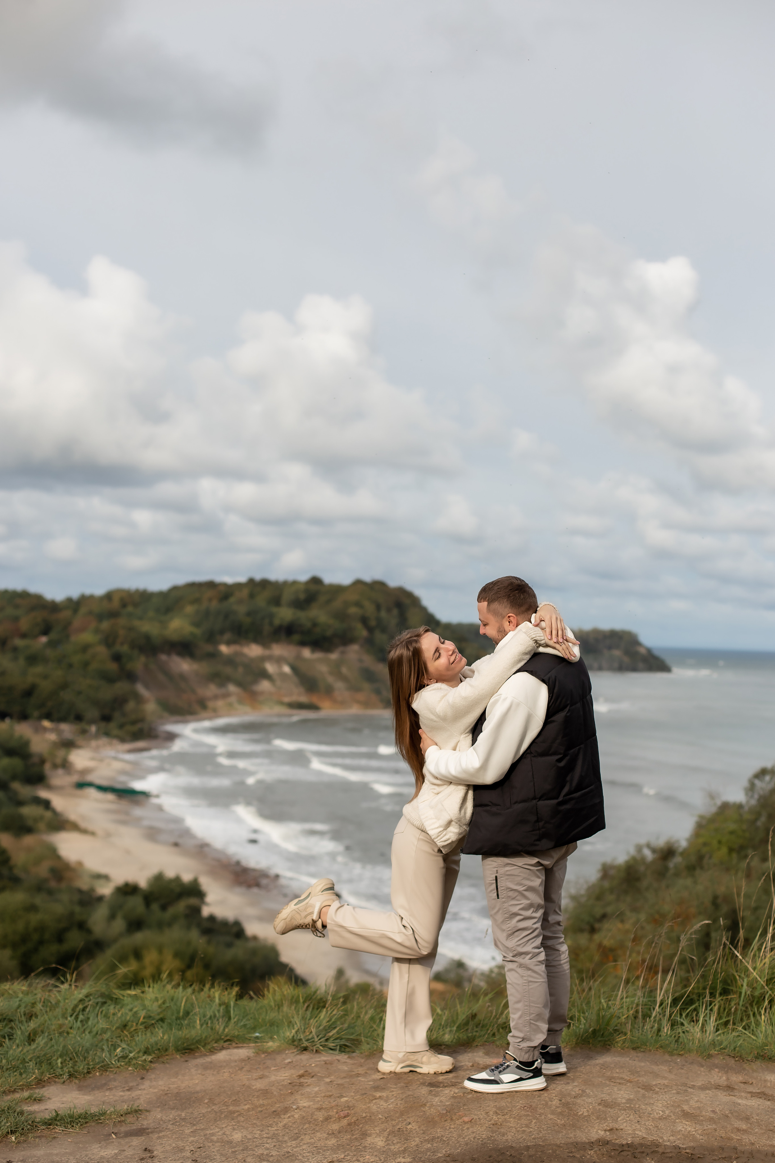 Инна и Дима. Филинская бухта. Фотограф в Калининграде Решетникова Алина