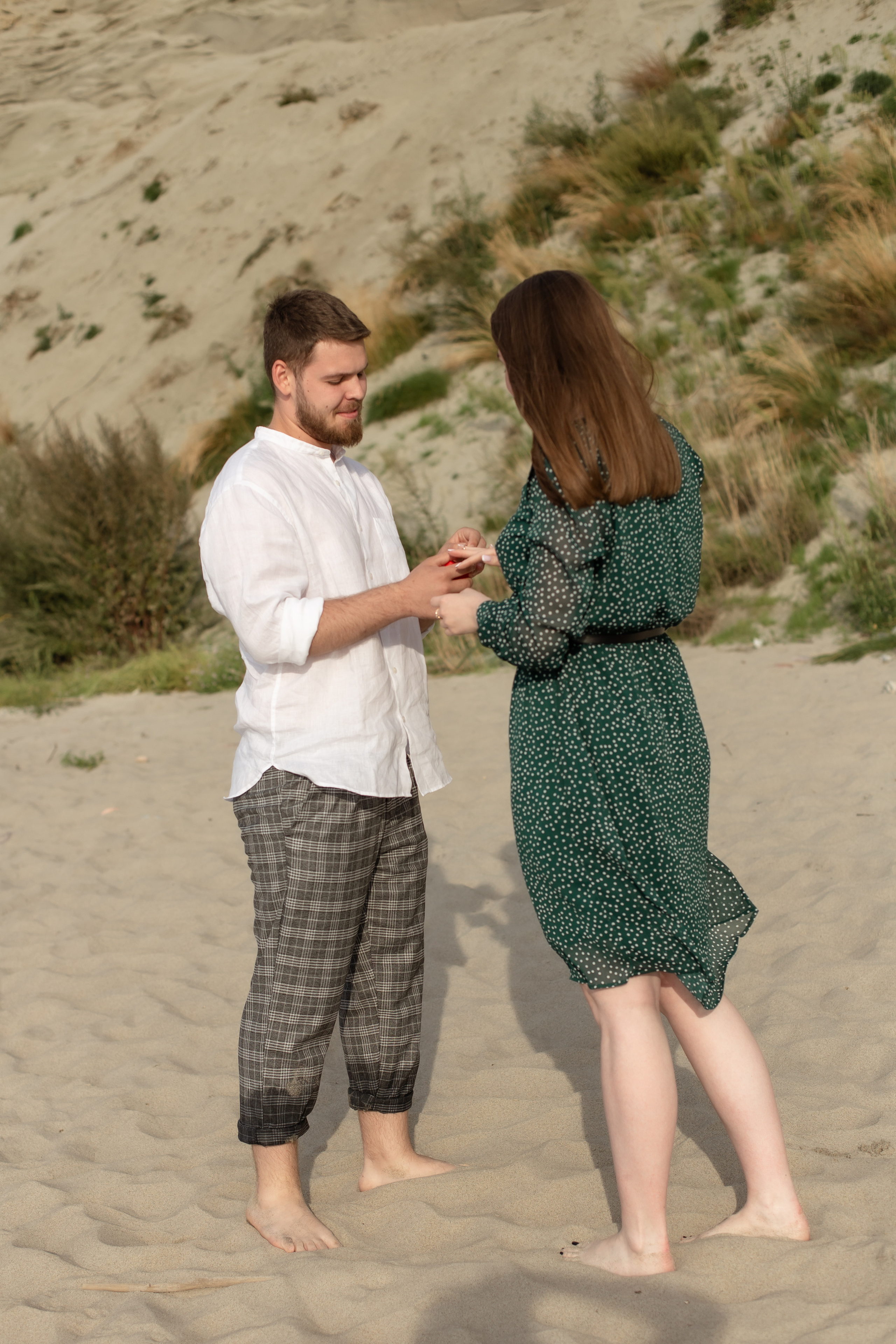 Анастасия и Алексей. Предложение руки и сердца. Фотограф в Калининграде Решетникова Алина