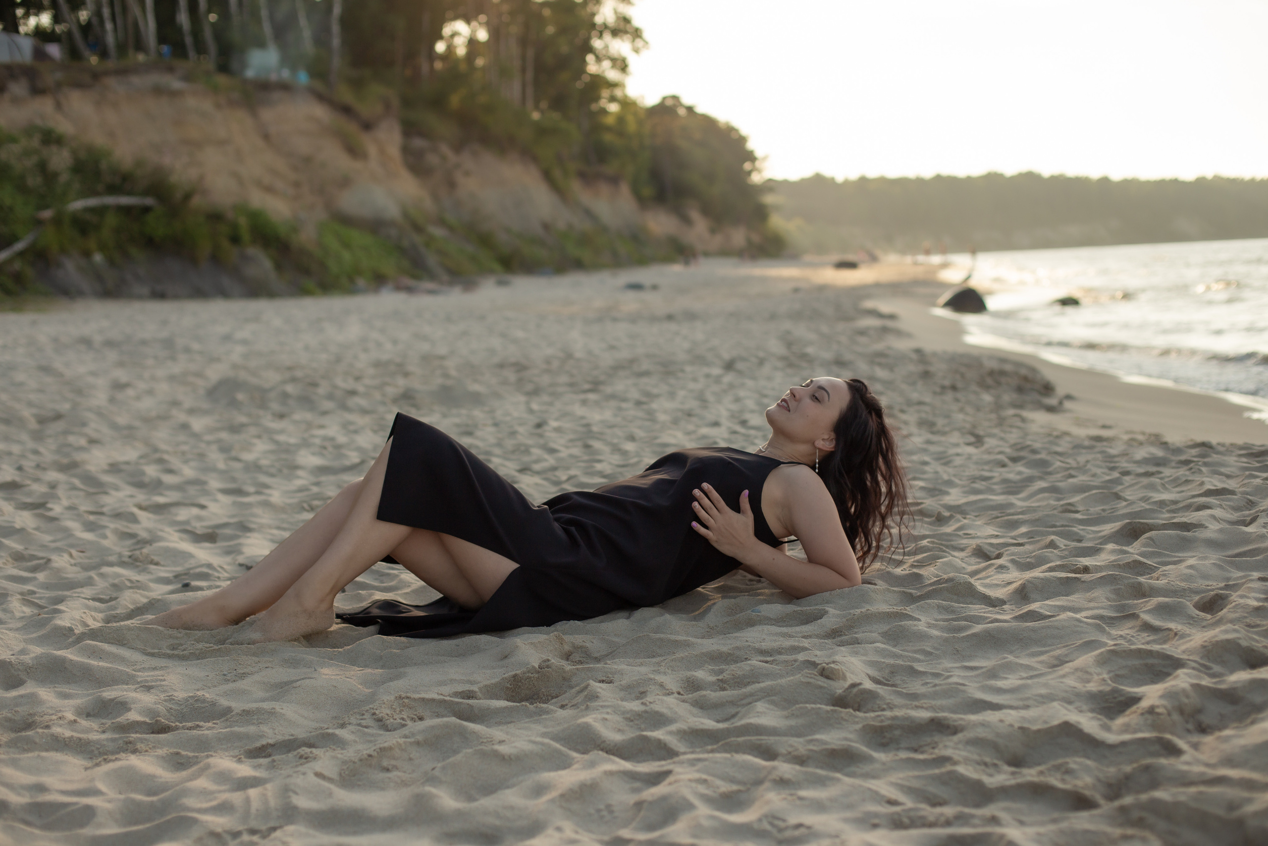 Маша. Закат в Куликово. Фотограф в Калининграде Решетникова Алина