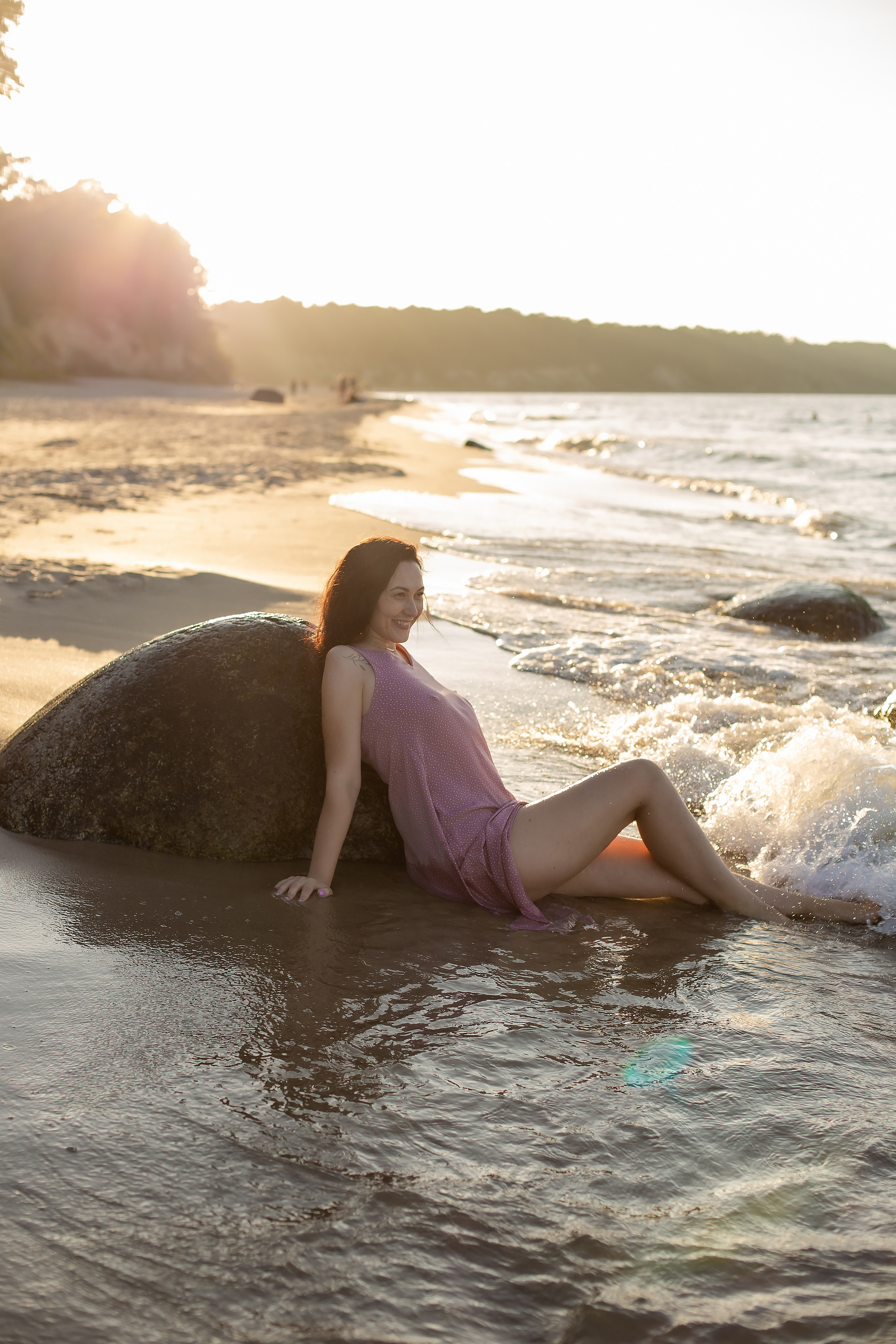 Маша. Закат в Куликово. Фотограф в Калининграде Решетникова Алина