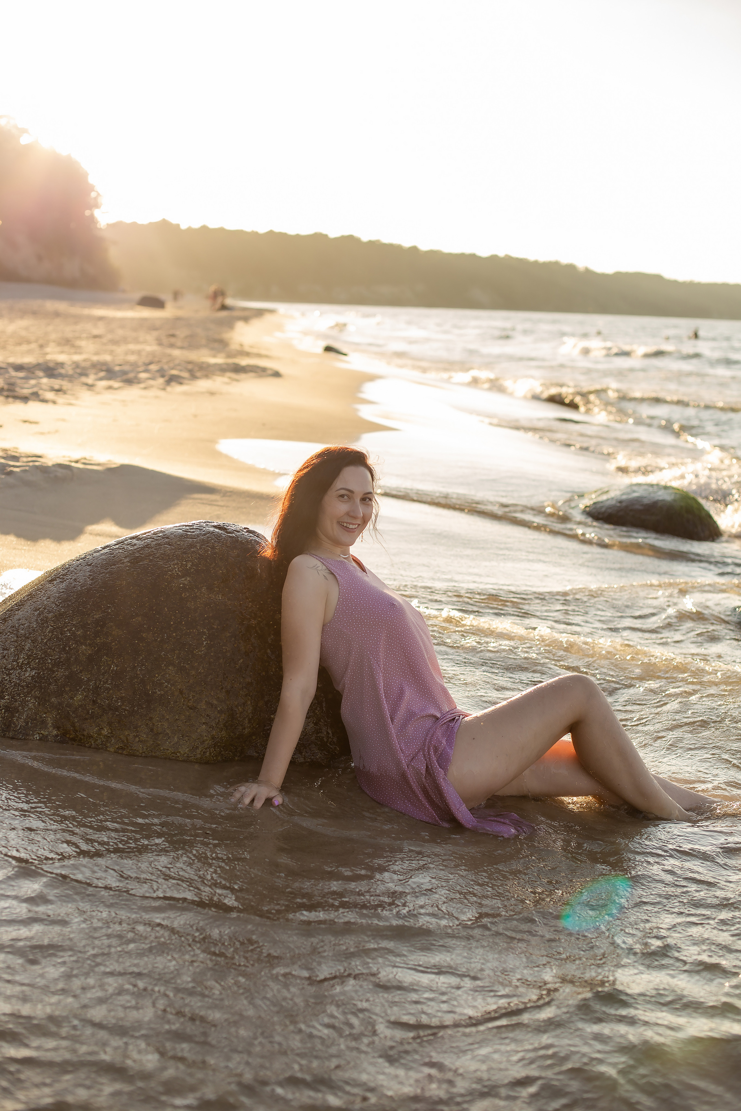 Маша. Закат в Куликово. Фотограф в Калининграде Решетникова Алина