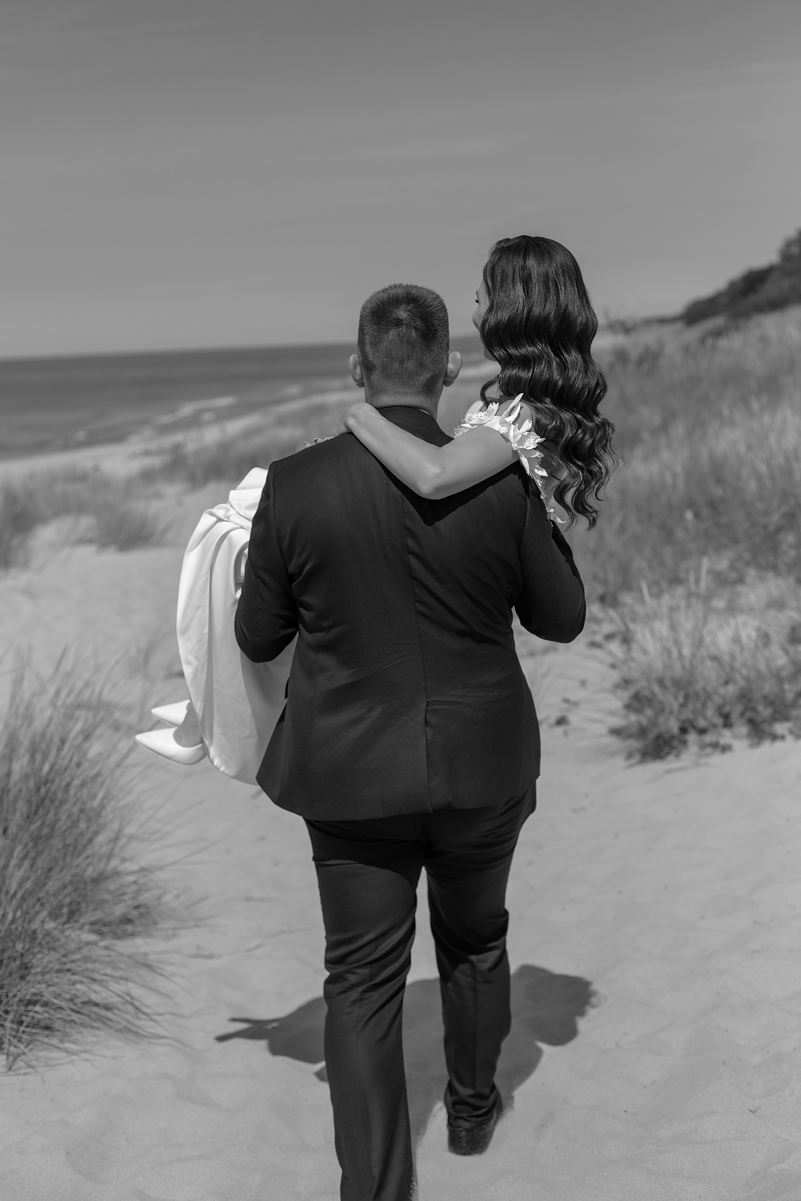 Сергей и Александра. Куршская Коса. Фотограф в Калининграде Решетникова Алина