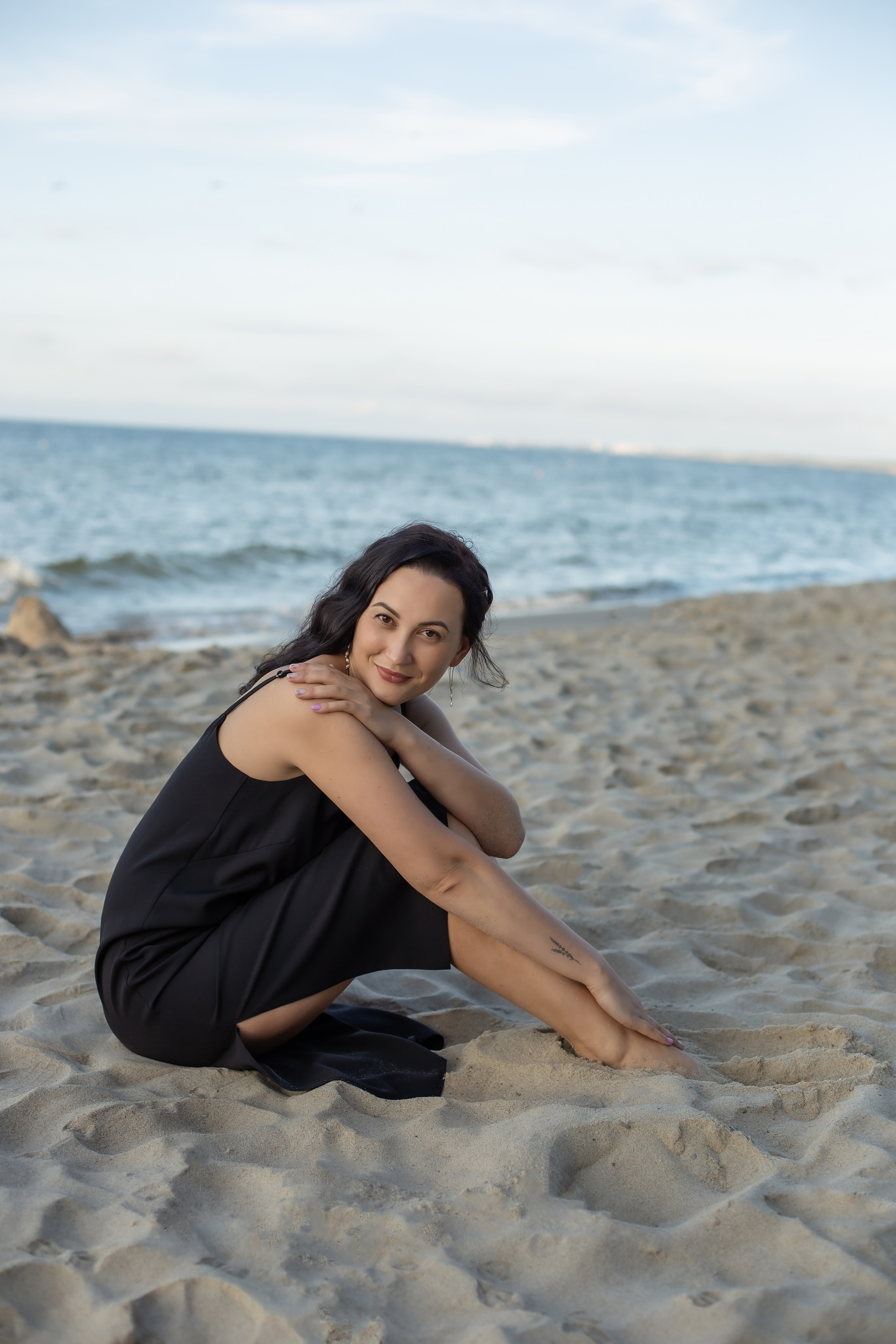 Маша. Закат в Куликово. Фотограф в Калининграде Решетникова Алина