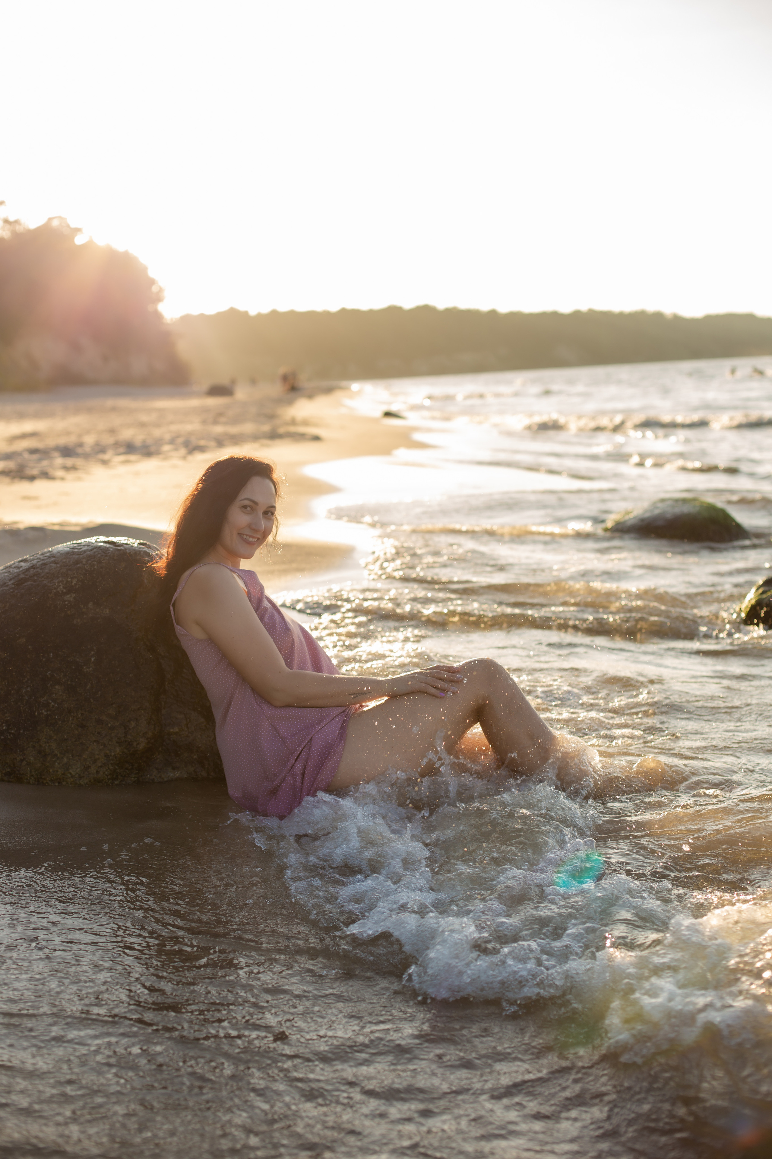 Маша. Закат в Куликово. Фотограф в Калининграде Решетникова Алина