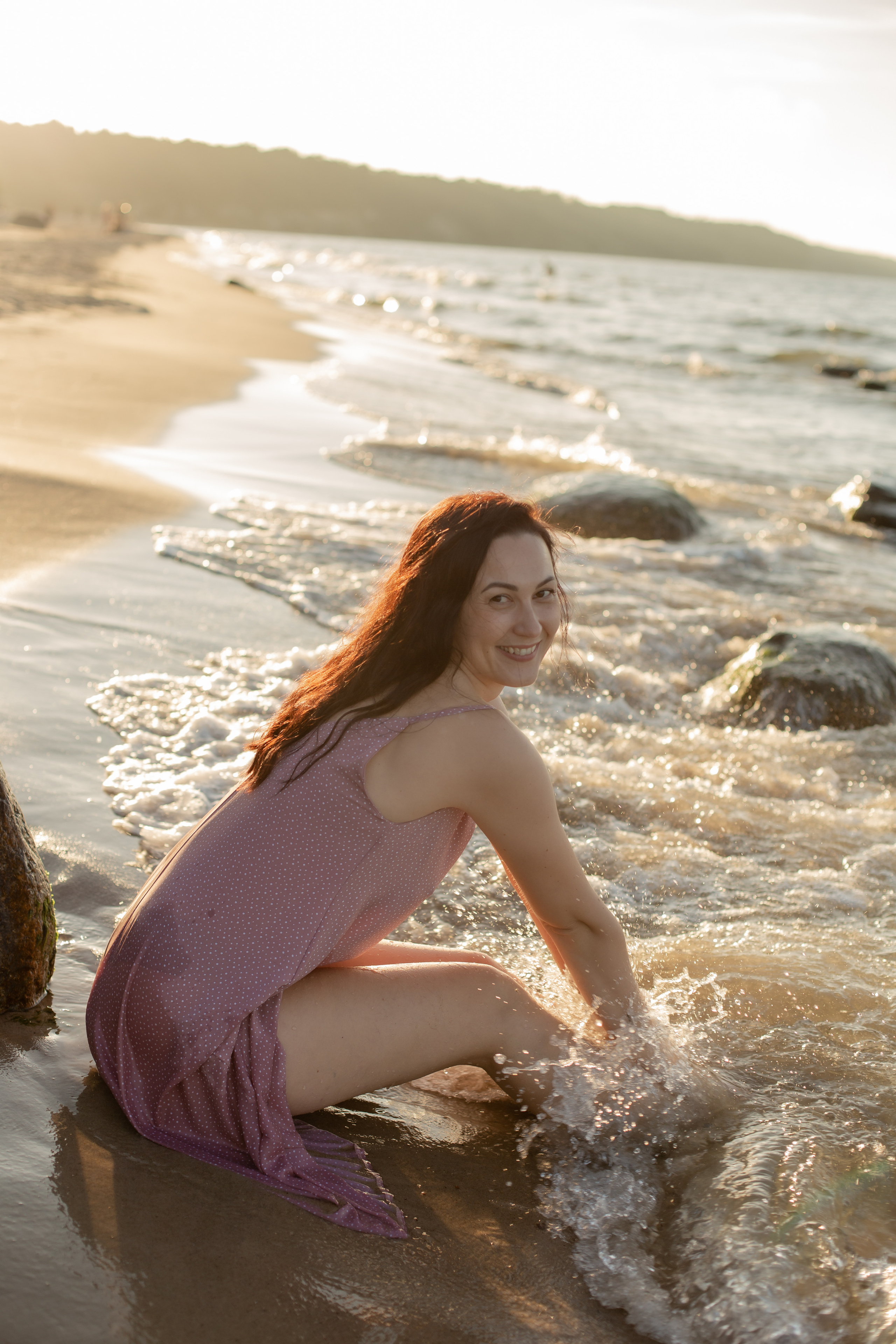 Маша. Закат в Куликово. Фотограф в Калининграде Решетникова Алина