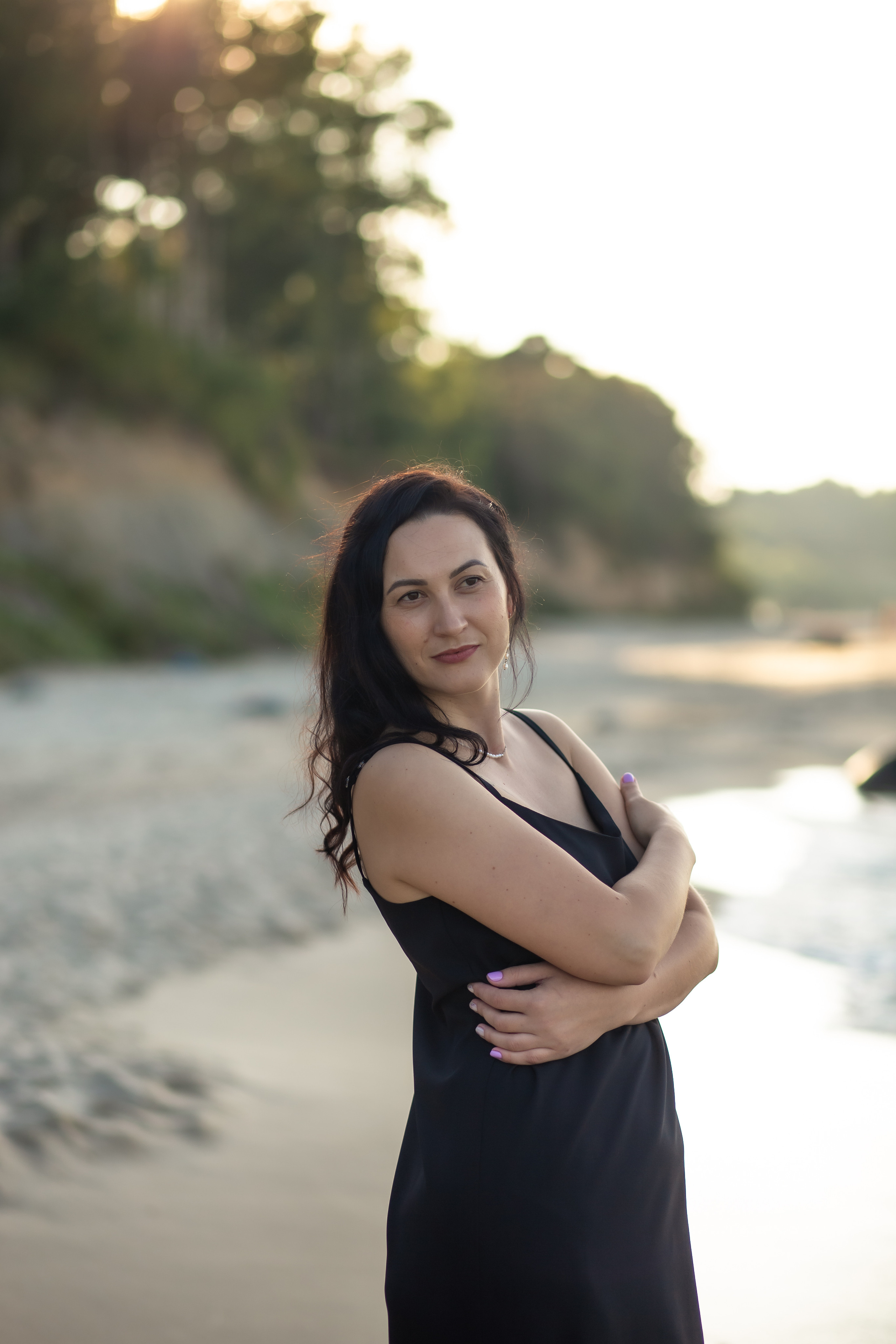 Маша. Закат в Куликово. Фотограф в Калининграде Решетникова Алина