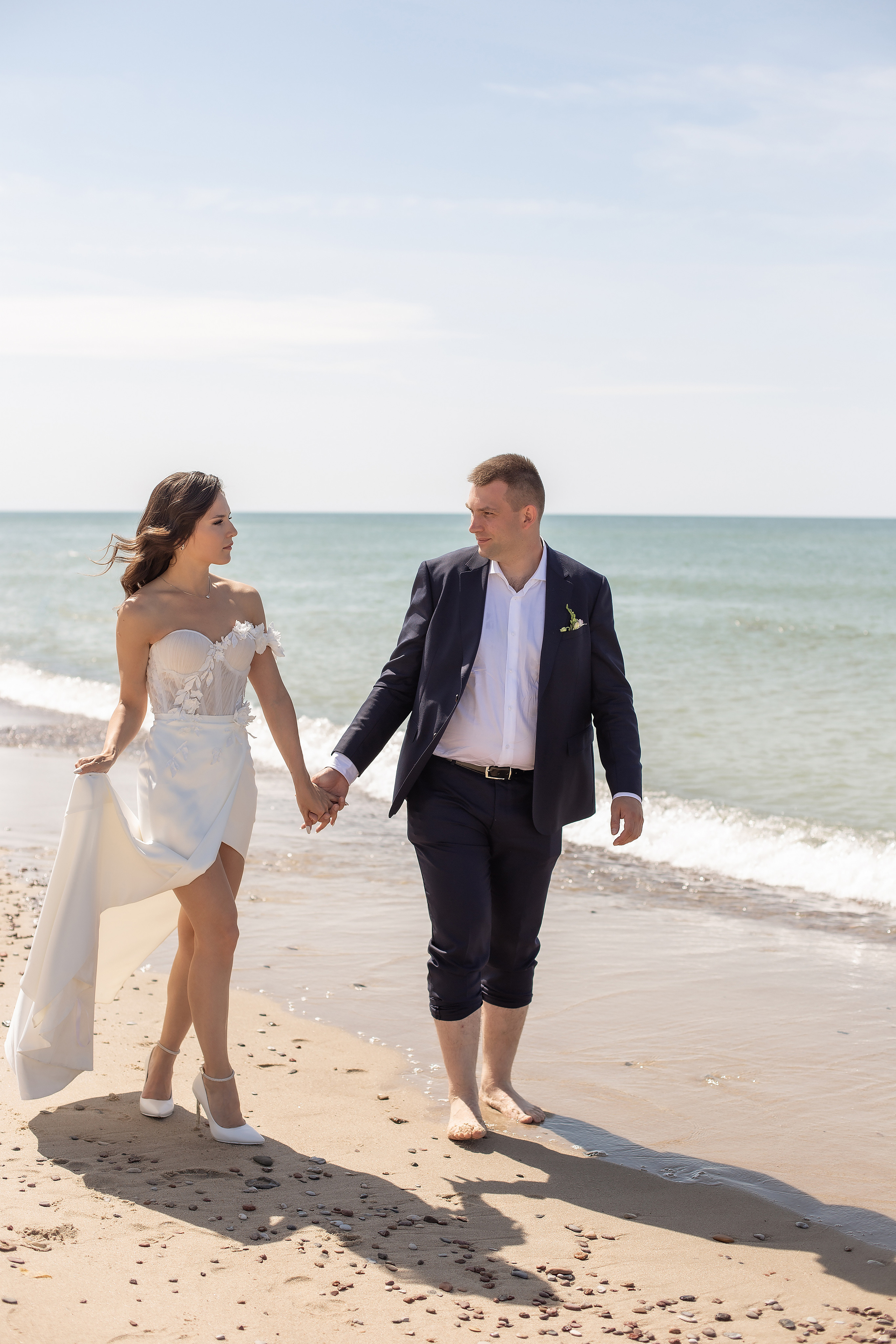 Сергей и Александра. Куршская Коса. Фотограф в Калининграде Решетникова Алина