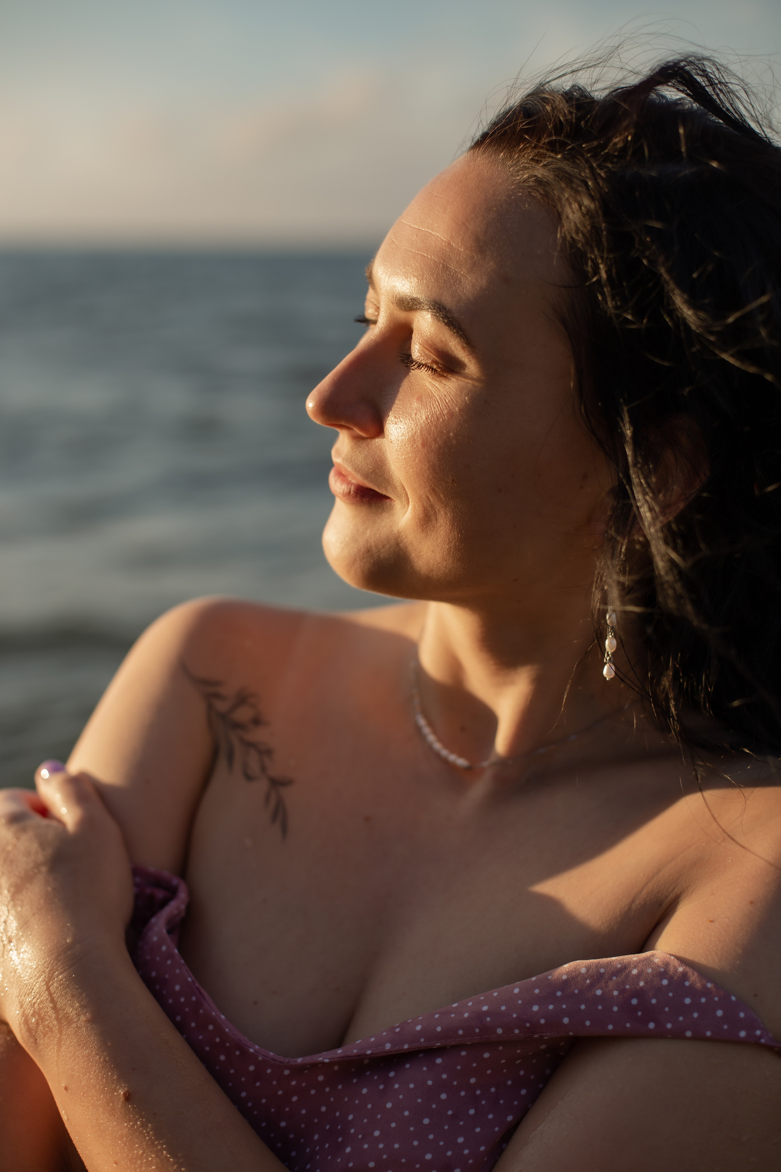 Маша. Закат в Куликово. Фотограф в Калининграде Решетникова Алина