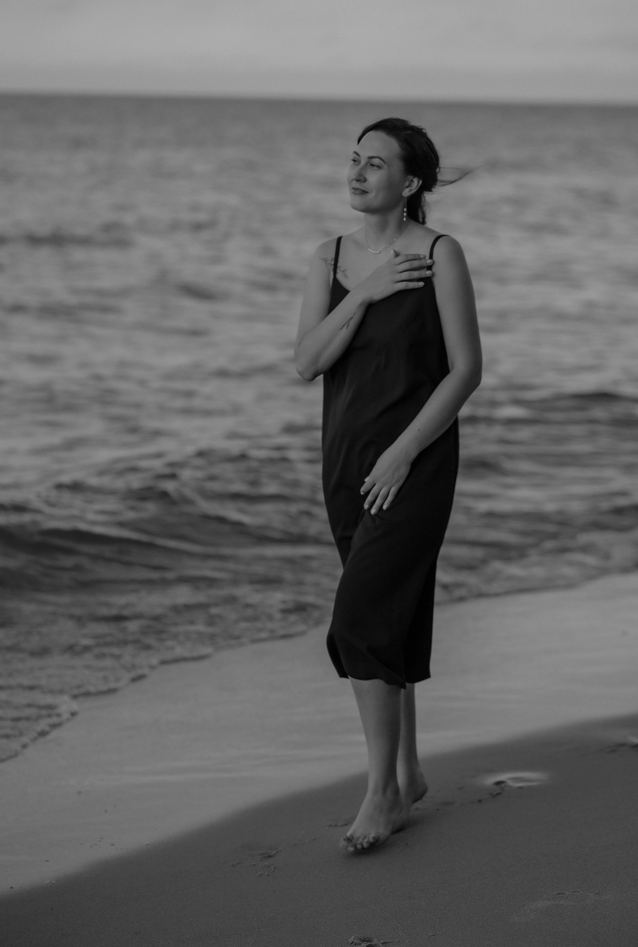 Маша. Закат в Куликово. Фотограф в Калининграде Решетникова Алина