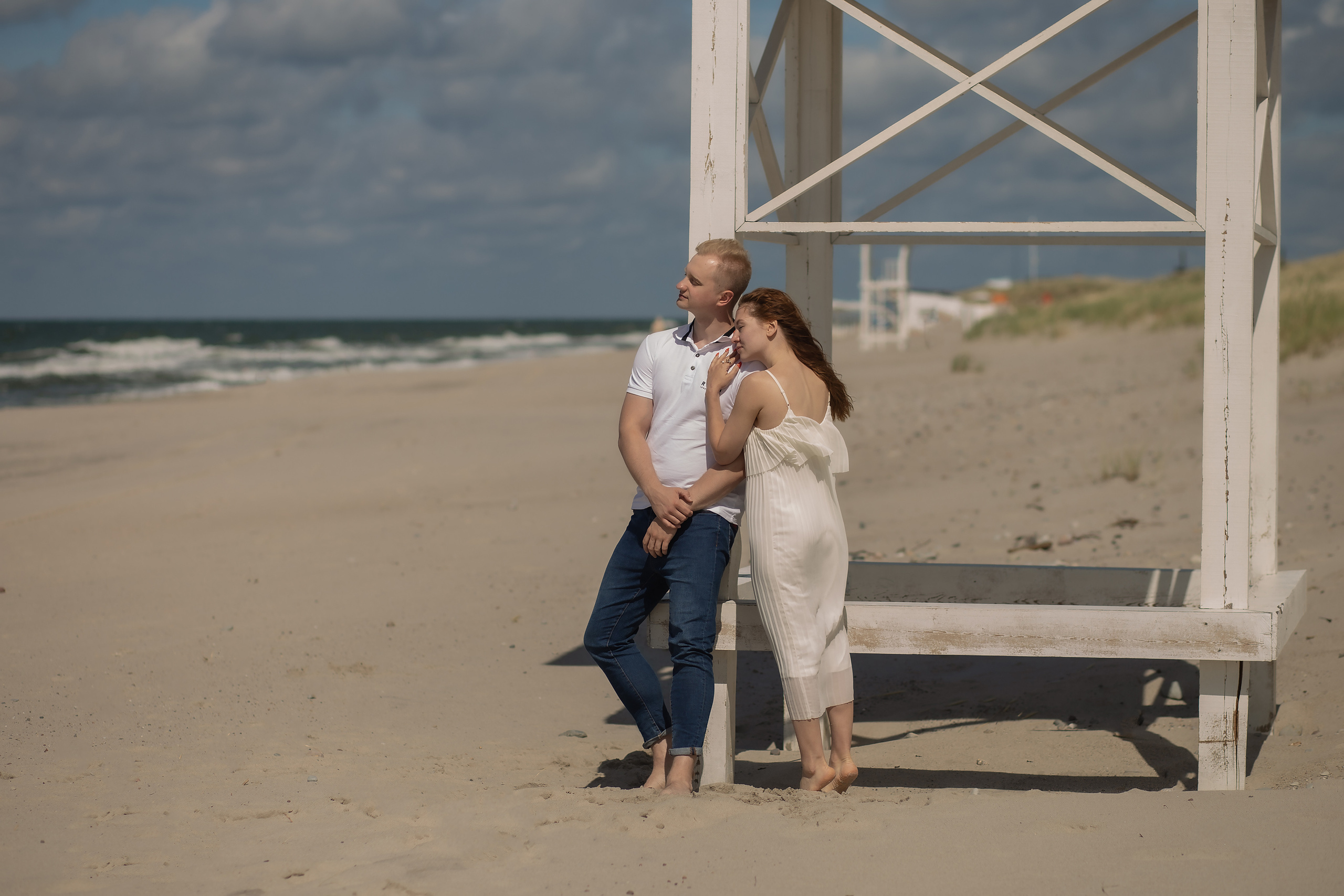 Влад и Александра. Янтарный. Фотограф в Калининграде Решетникова Алина