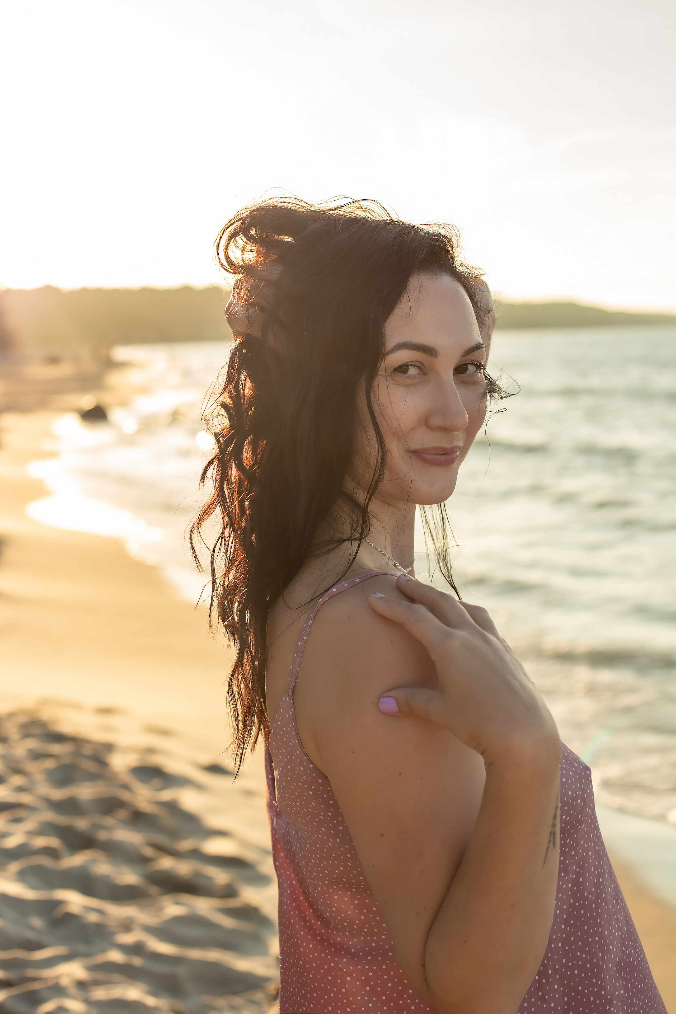 Маша. Закат в Куликово. Фотограф в Калининграде Решетникова Алина