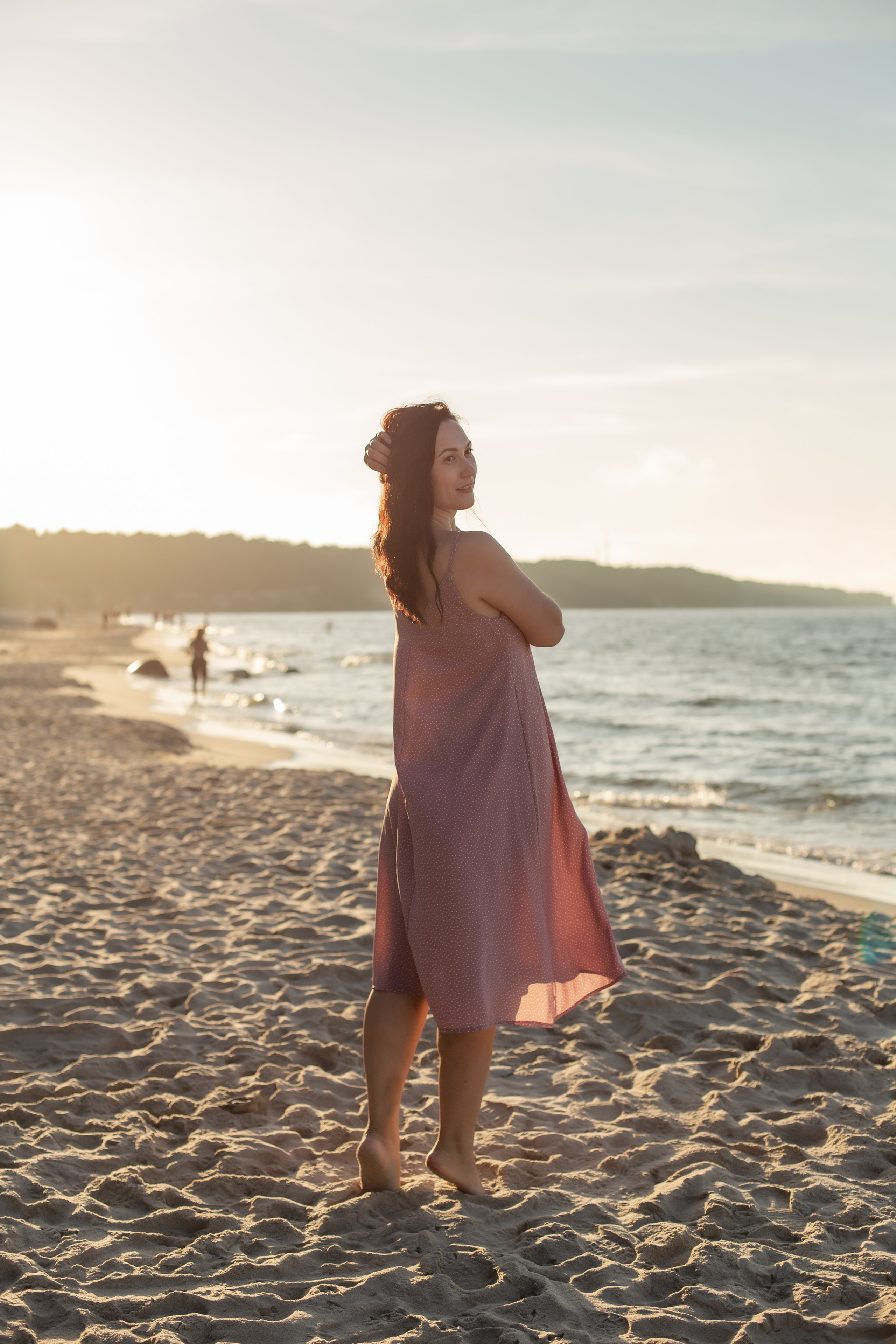 Маша. Закат в Куликово. Фотограф в Калининграде Решетникова Алина