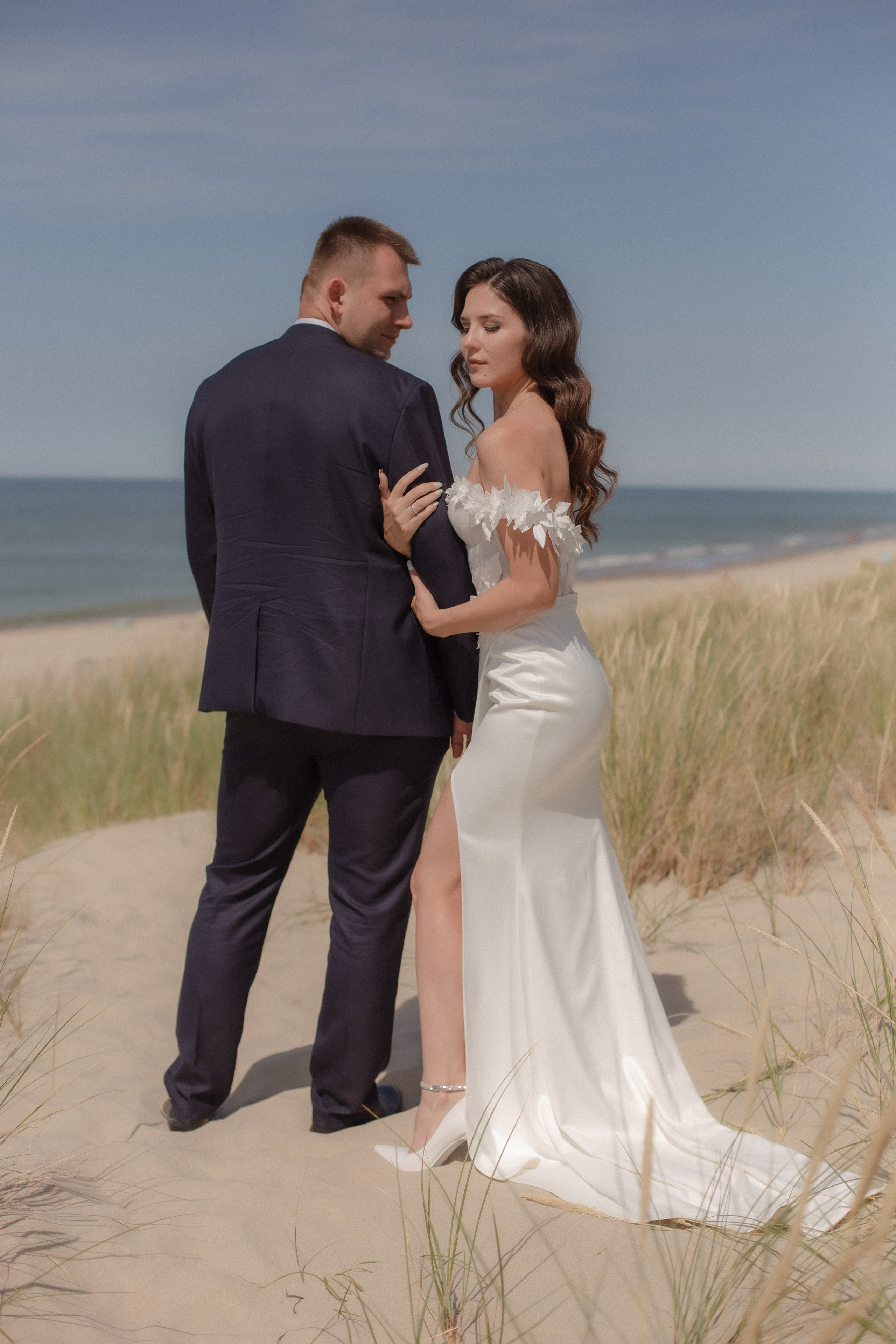 Сергей и Александра. Куршская Коса. Фотограф в Калининграде Решетникова Алина