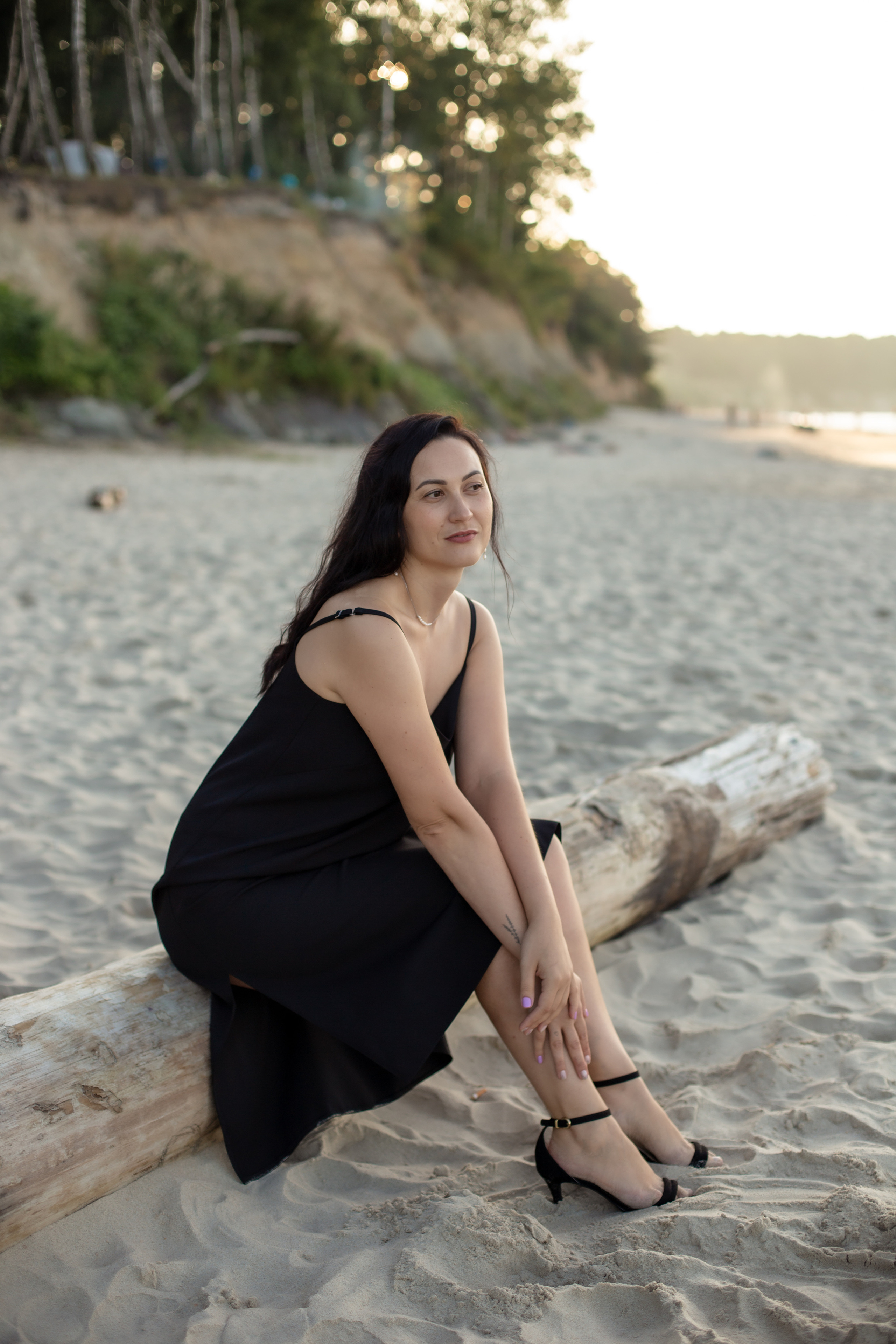 Маша. Закат в Куликово. Фотограф в Калининграде Решетникова Алина