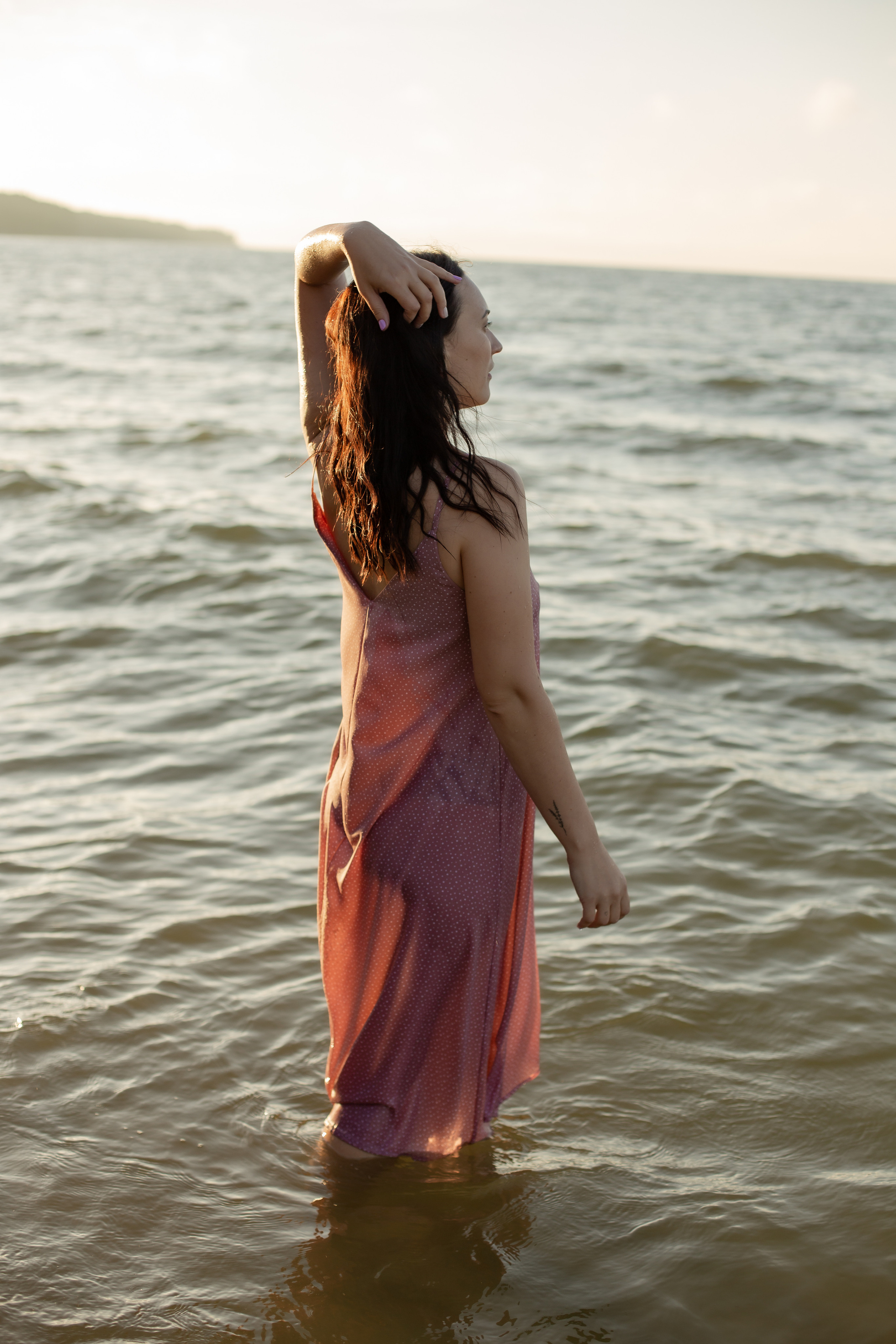 Маша. Закат в Куликово. Фотограф в Калининграде Решетникова Алина