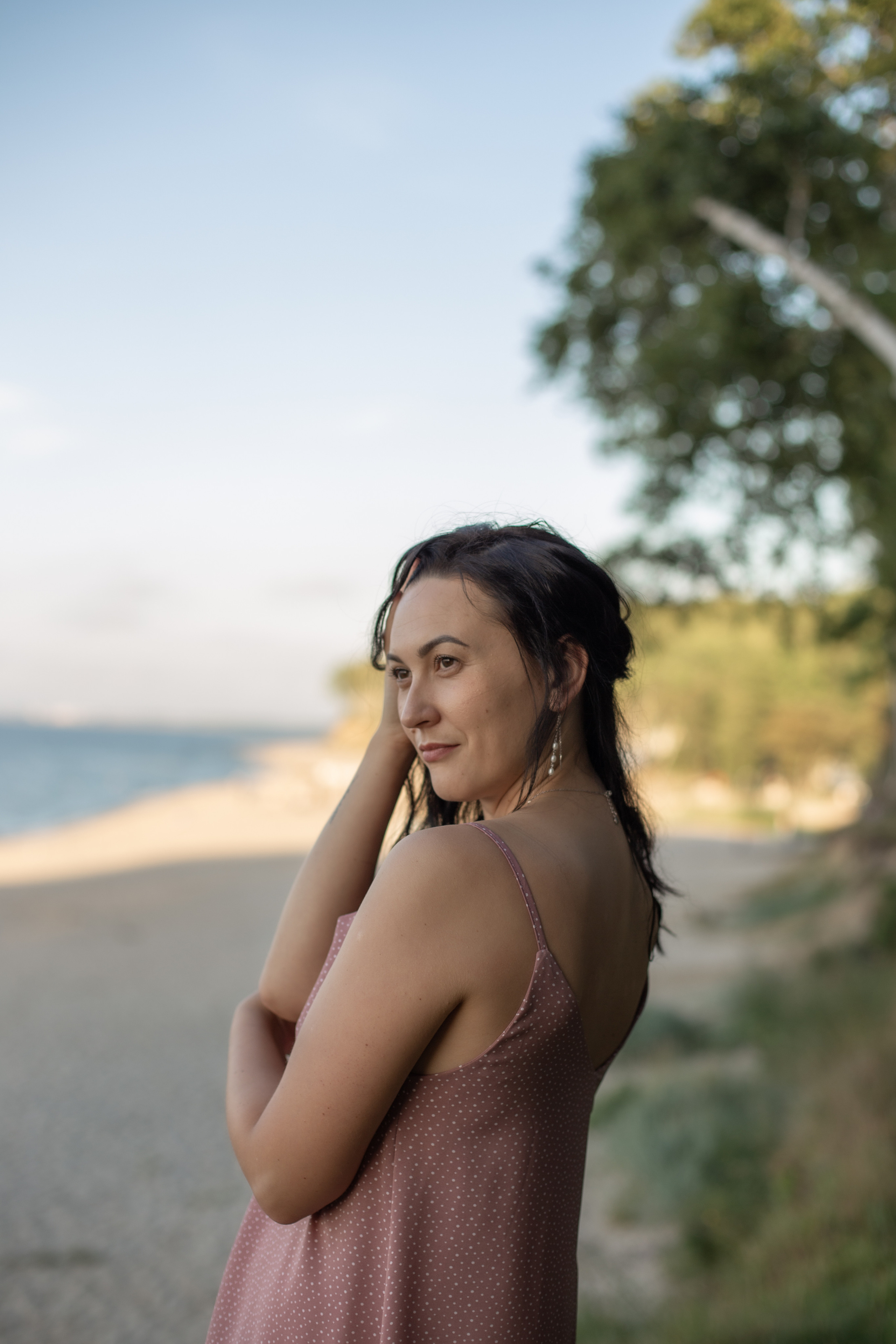 Маша. Закат в Куликово. Фотограф в Калининграде Решетникова Алина