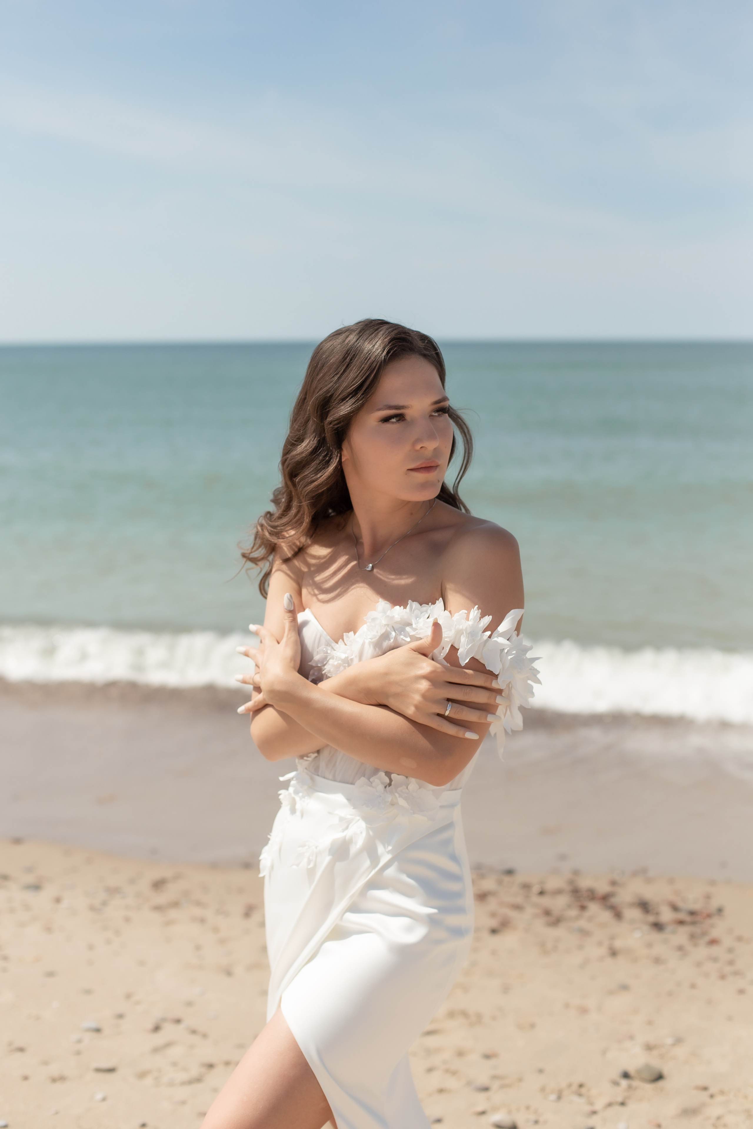 Сергей и Александра. Куршская Коса. Фотограф в Калининграде Решетникова Алина