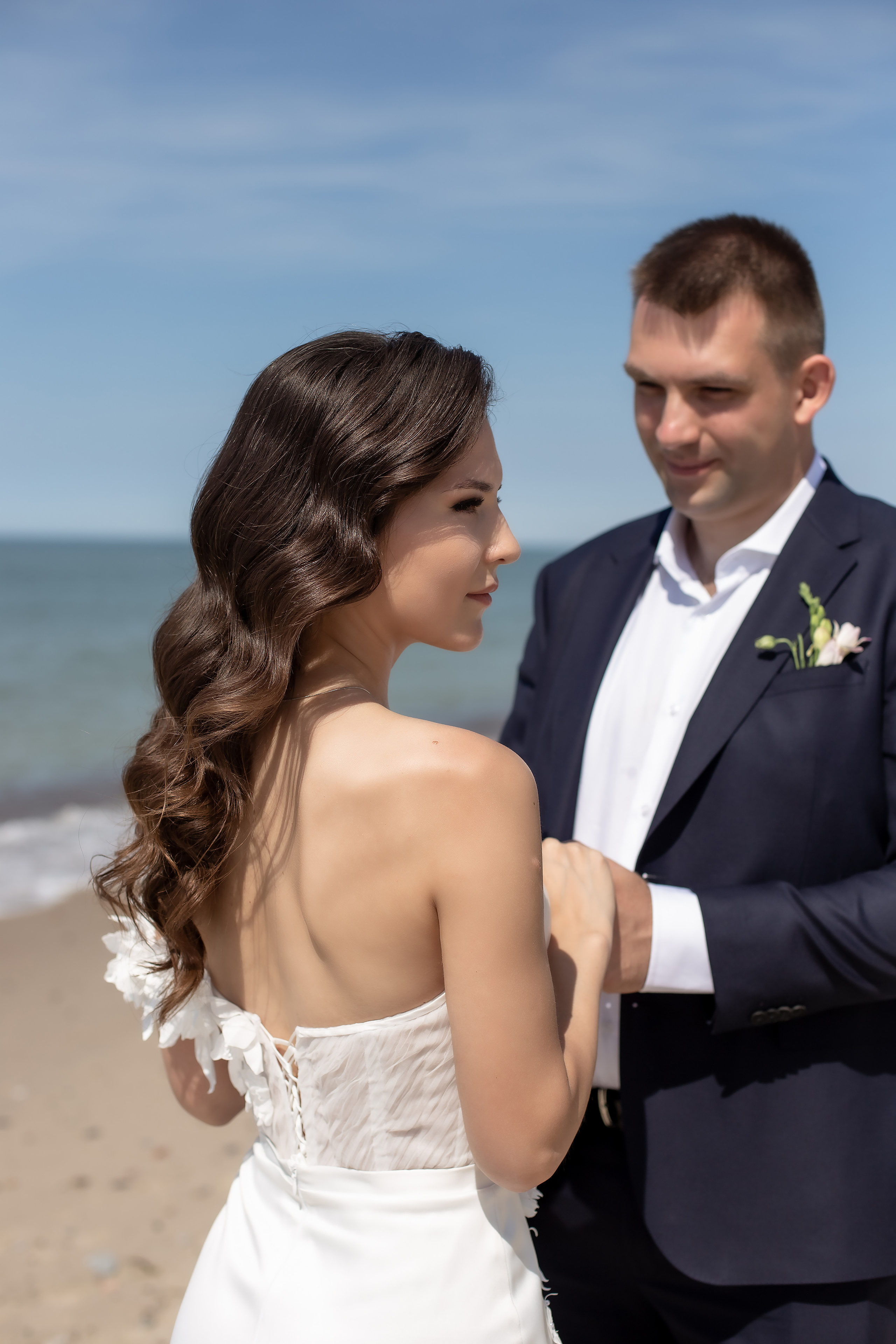 Сергей и Александра. Куршская Коса. Фотограф в Калининграде Решетникова Алина