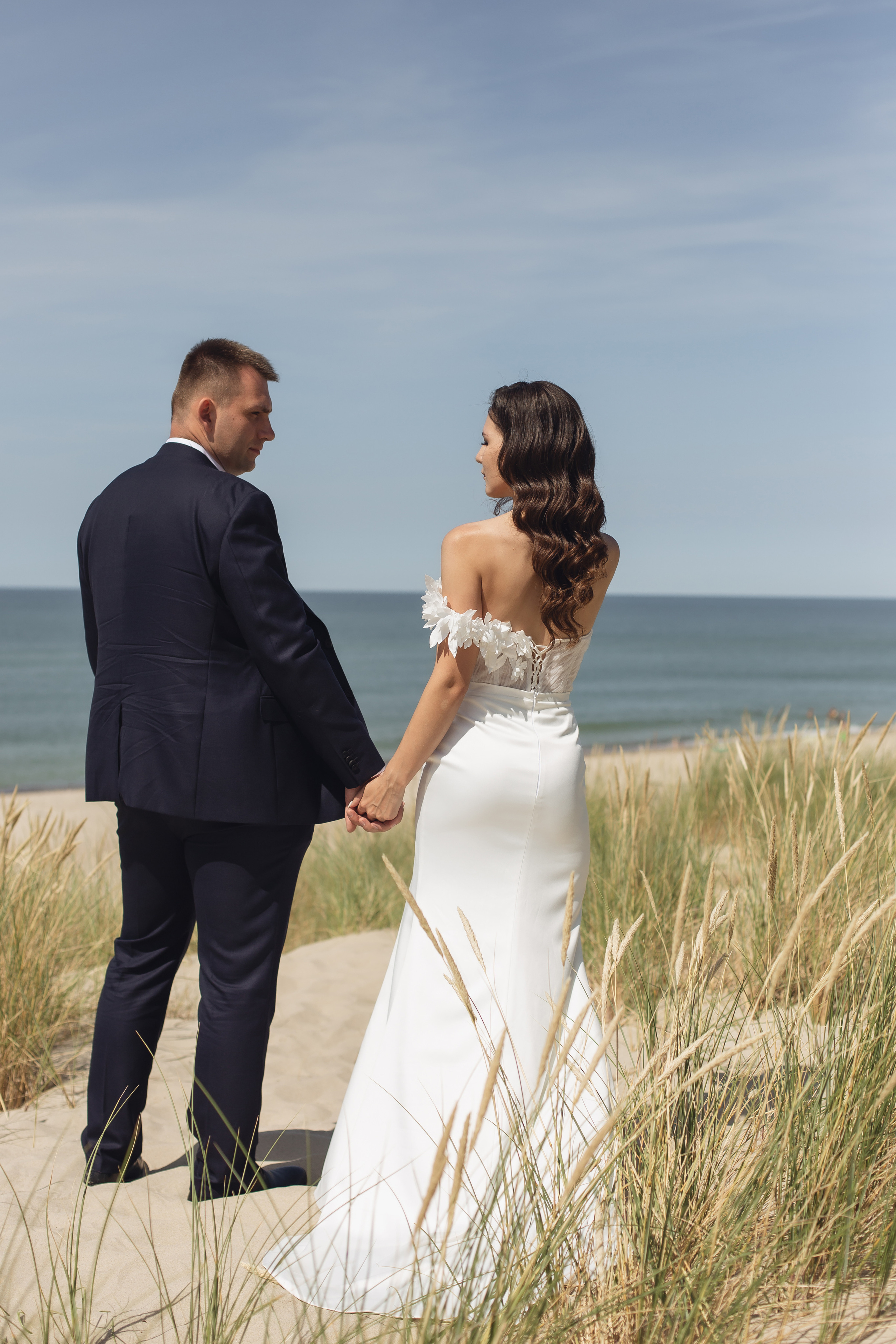 Сергей и Александра. Куршская Коса. Фотограф в Калининграде Решетникова Алина