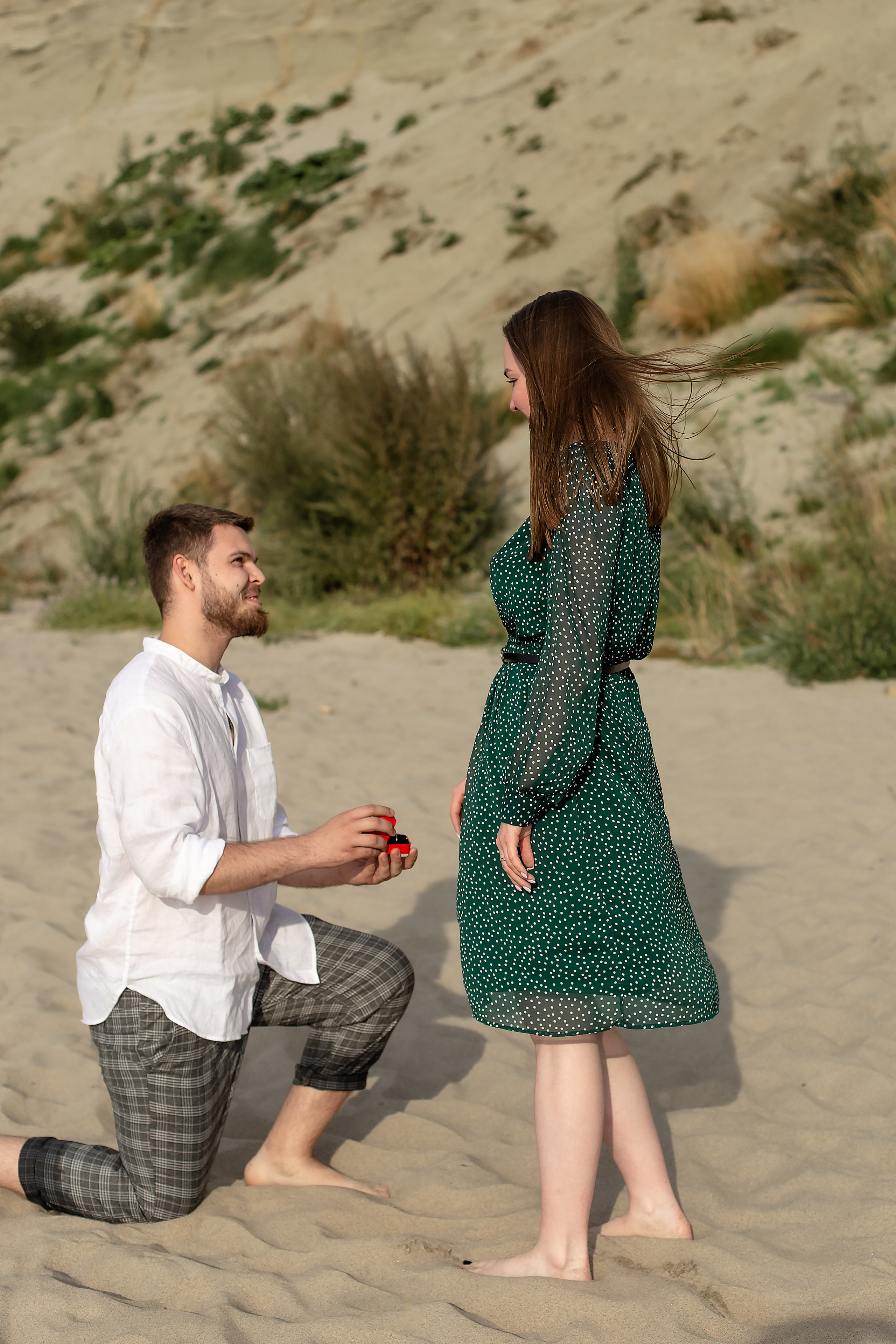 Анастасия и Алексей. Предложение руки и сердца. Фотограф в Калининграде Решетникова Алина