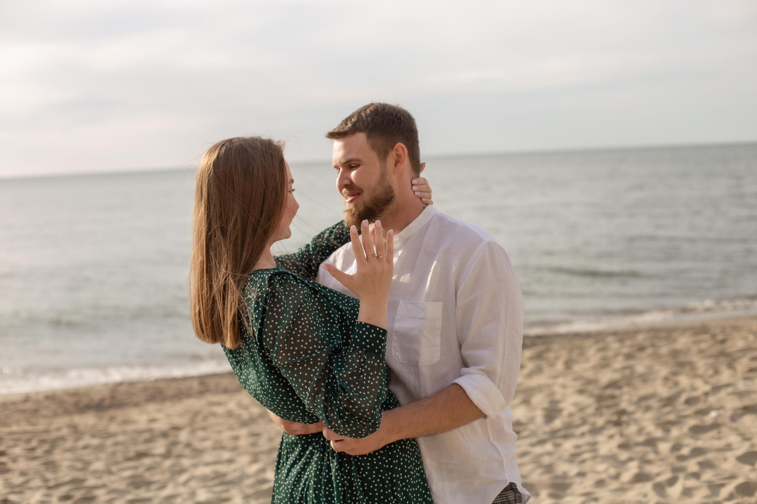 Анастасия и Алексей. Предложение руки и сердца. Фотограф в Калининграде Решетникова Алина