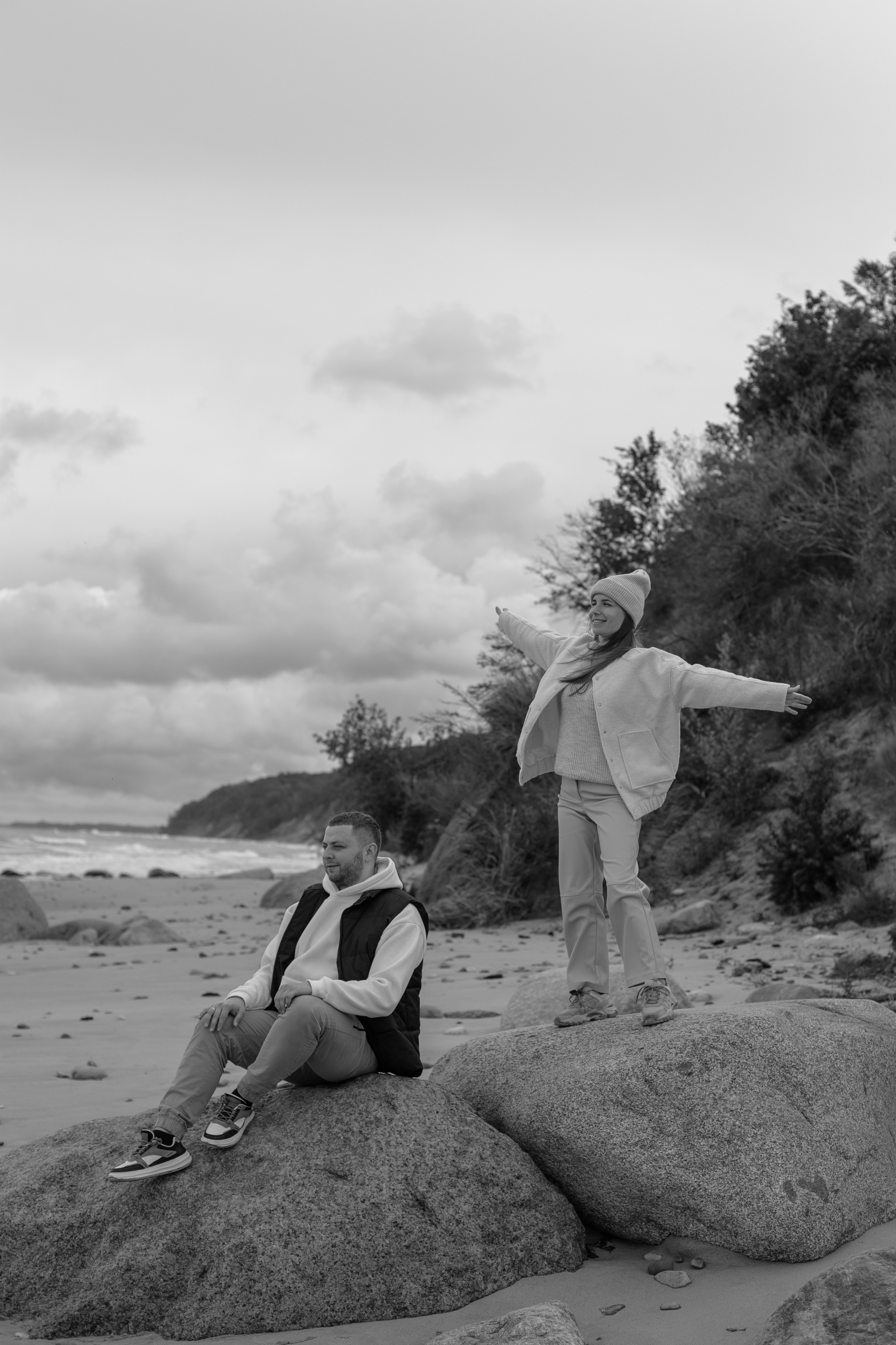 Инна и Дима. Филинская бухта. Фотограф в Калининграде Решетникова Алина