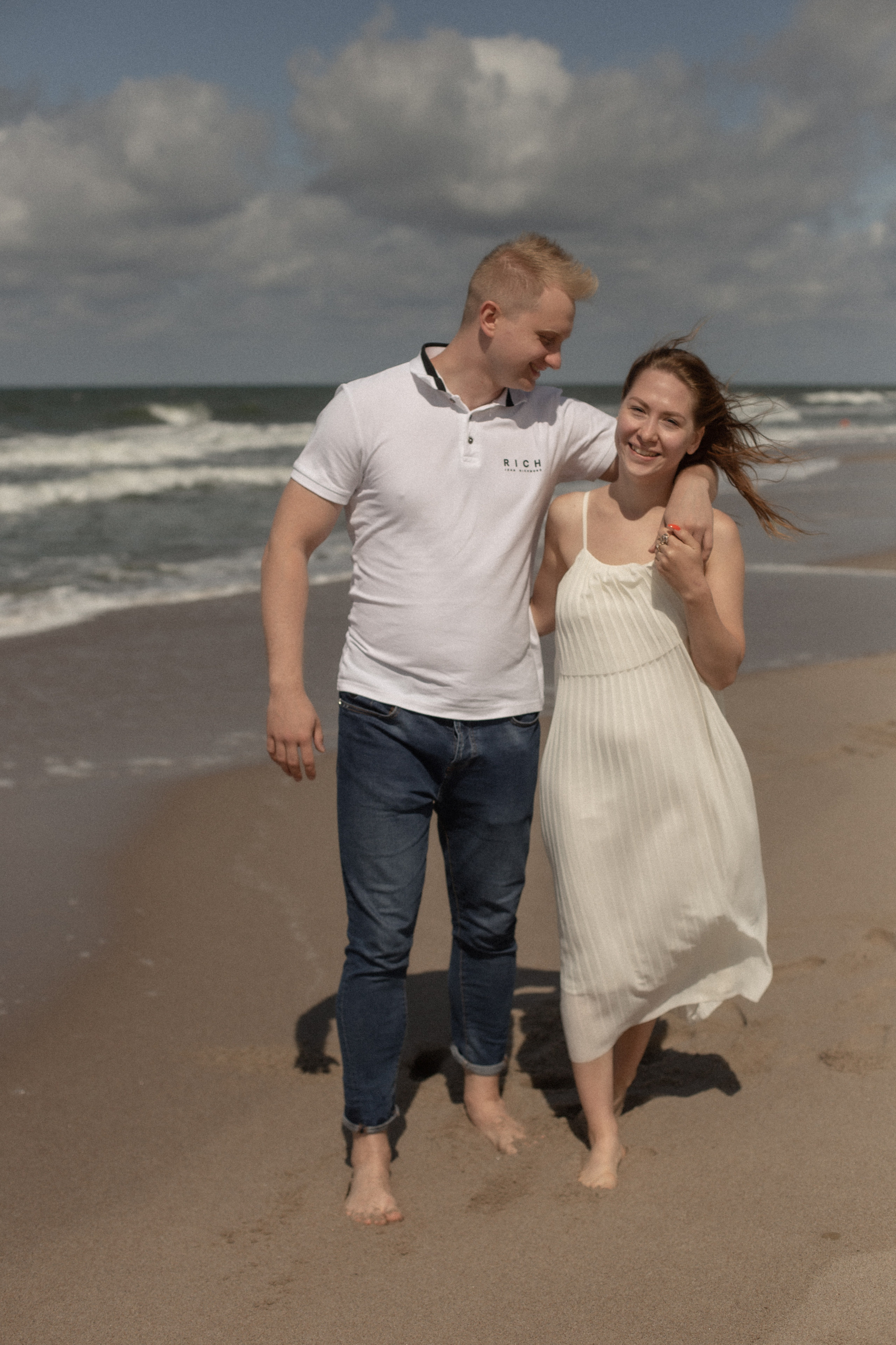 Влад и Александра. Янтарный. Фотограф в Калининграде Решетникова Алина