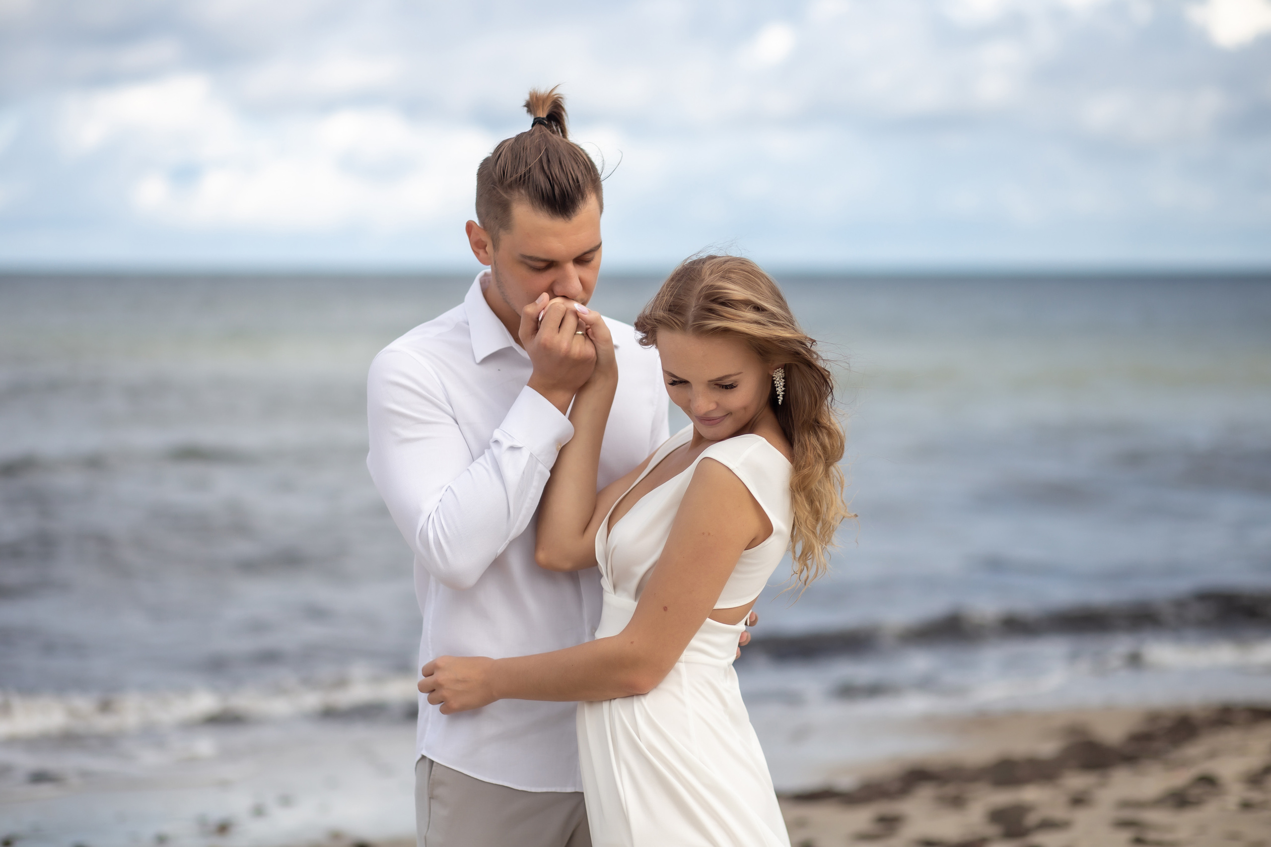 Лилия и Владислав. Филинская бухта. Фотограф в Калининграде Решетникова Алина