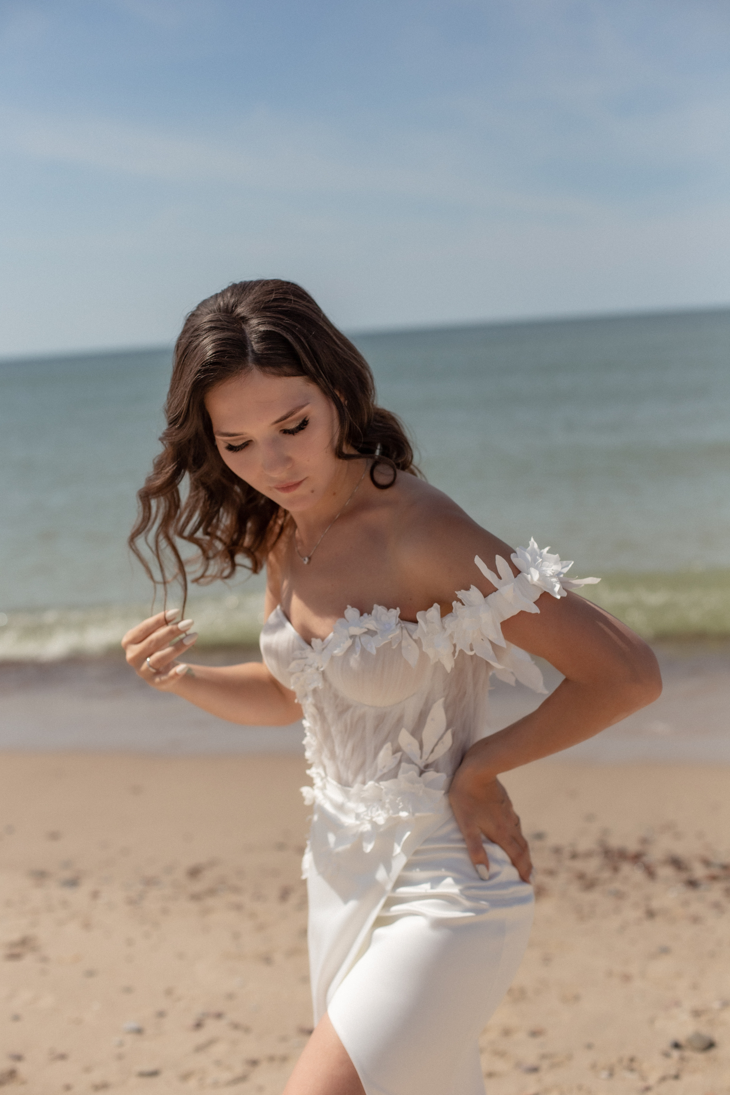 Сергей и Александра. Куршская Коса. Фотограф в Калининграде Решетникова Алина