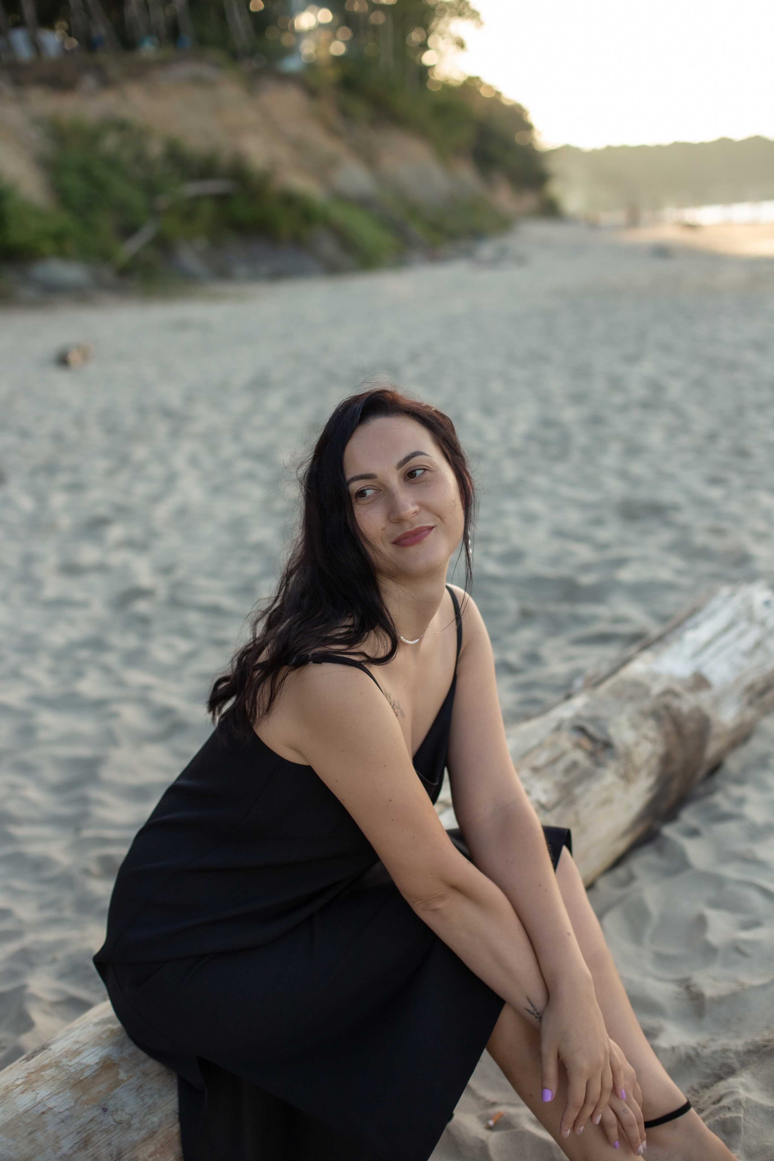 Маша. Закат в Куликово. Фотограф в Калининграде Решетникова Алина