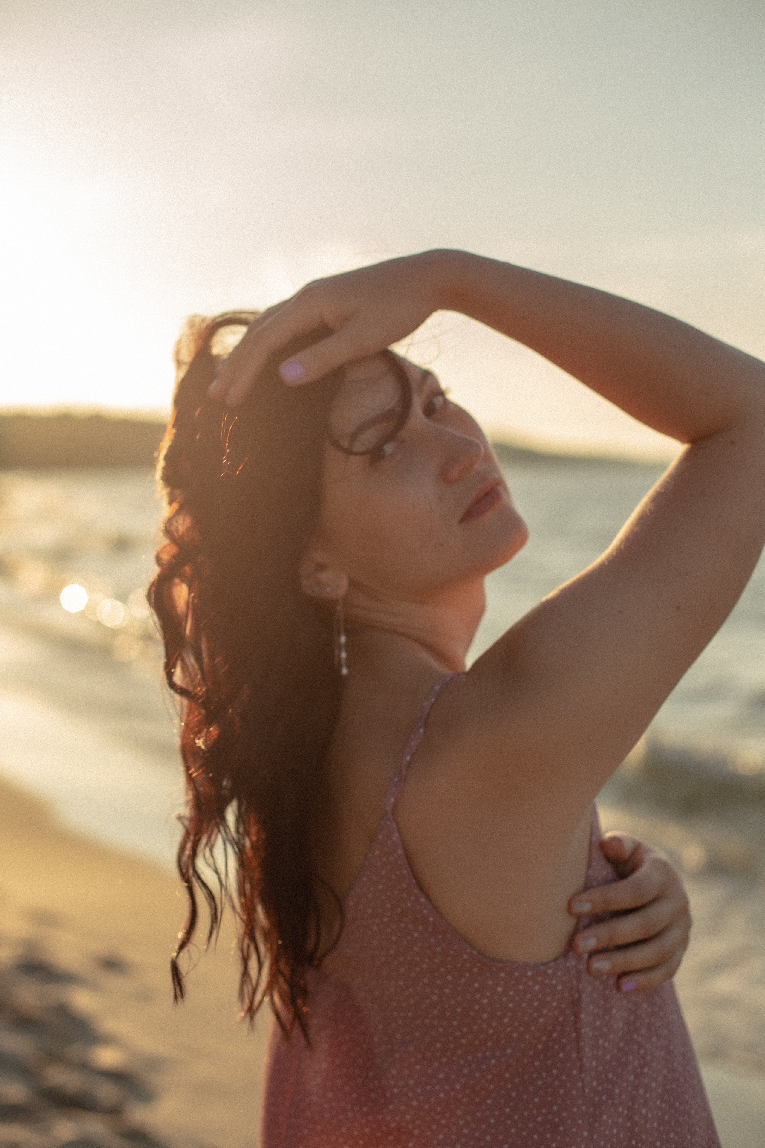 Маша. Закат в Куликово. Фотограф в Калининграде Решетникова Алина