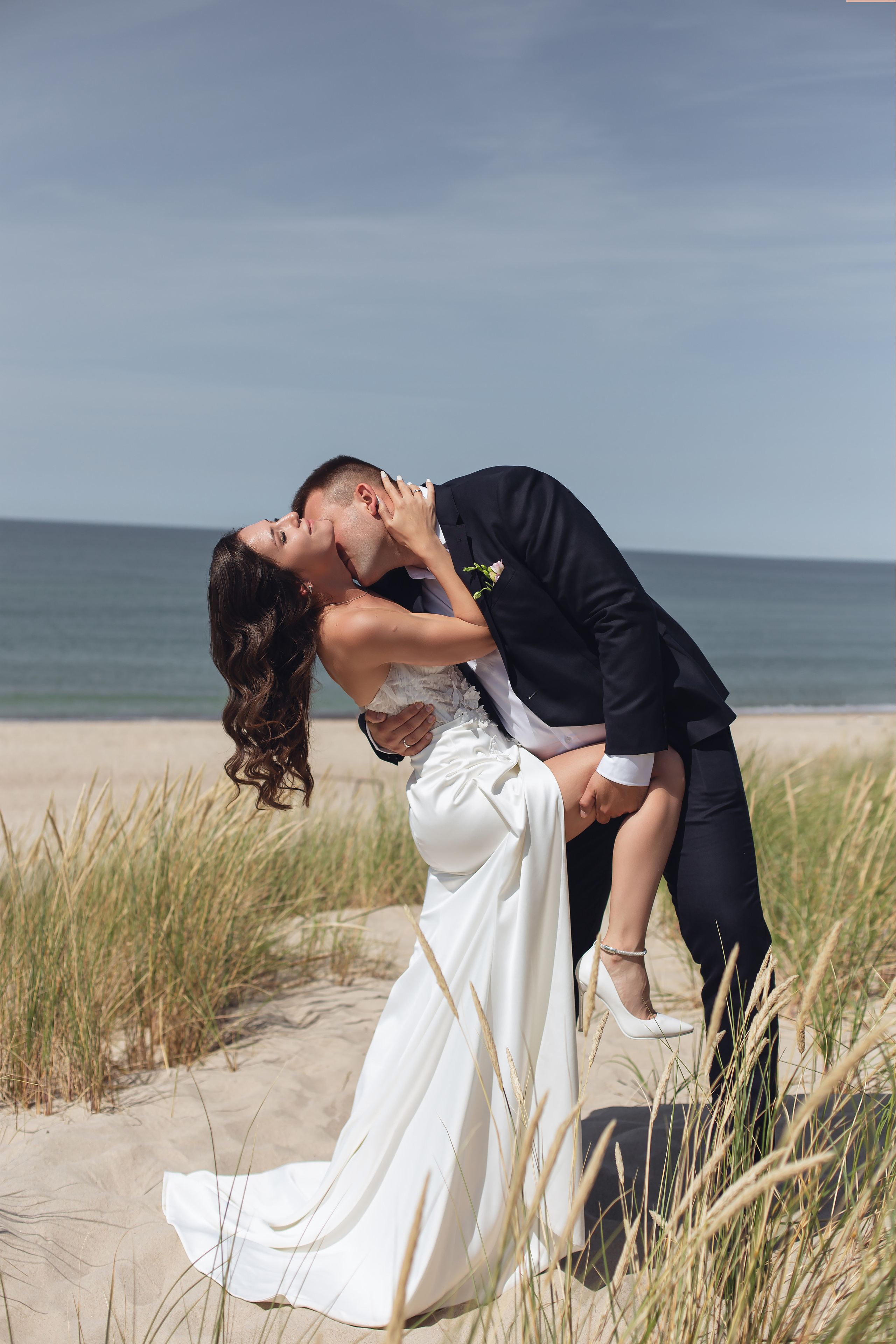 Сергей и Александра. Куршская Коса. Фотограф в Калининграде Решетникова Алина