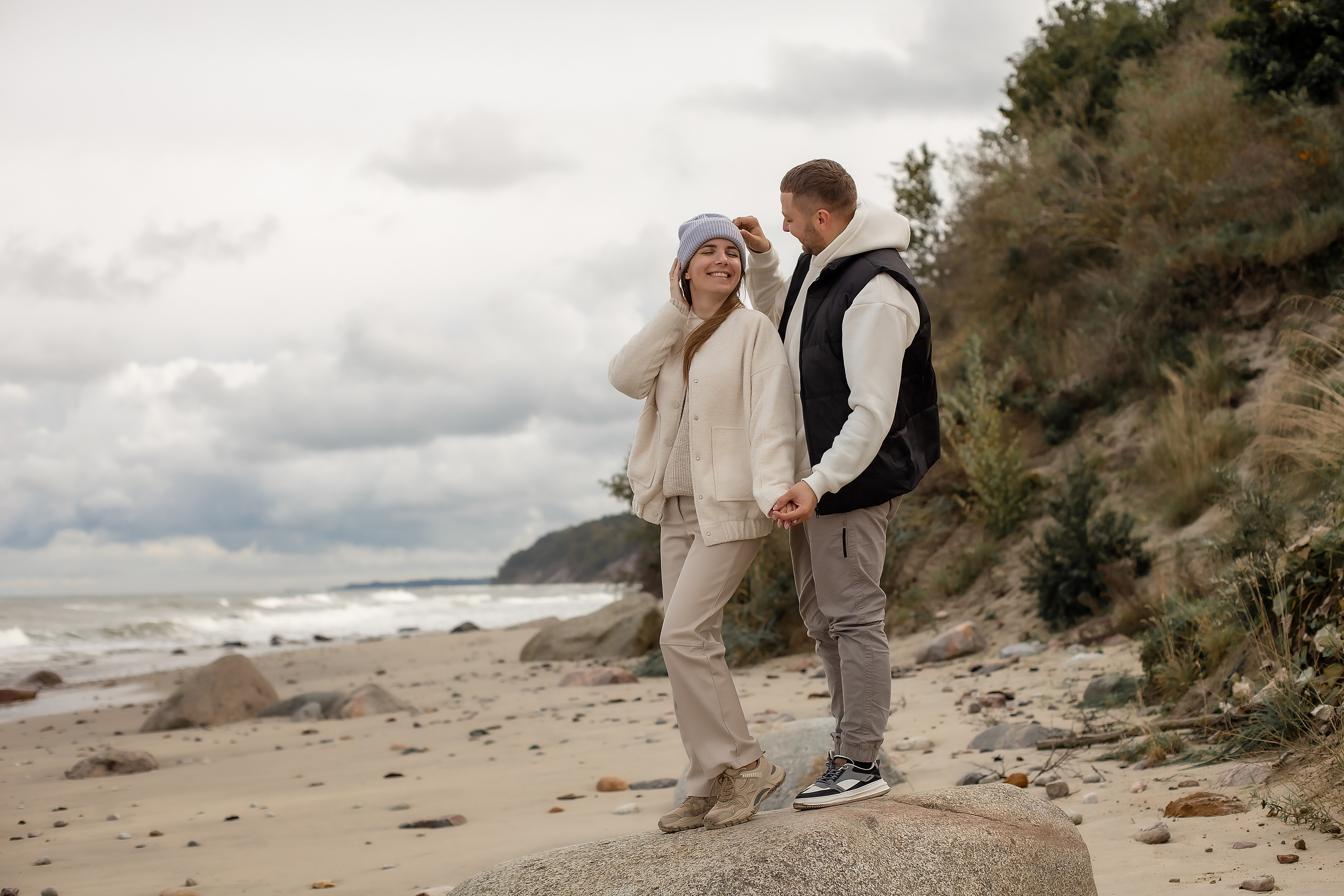Инна и Дима. Филинская бухта. Фотограф в Калининграде Решетникова Алина