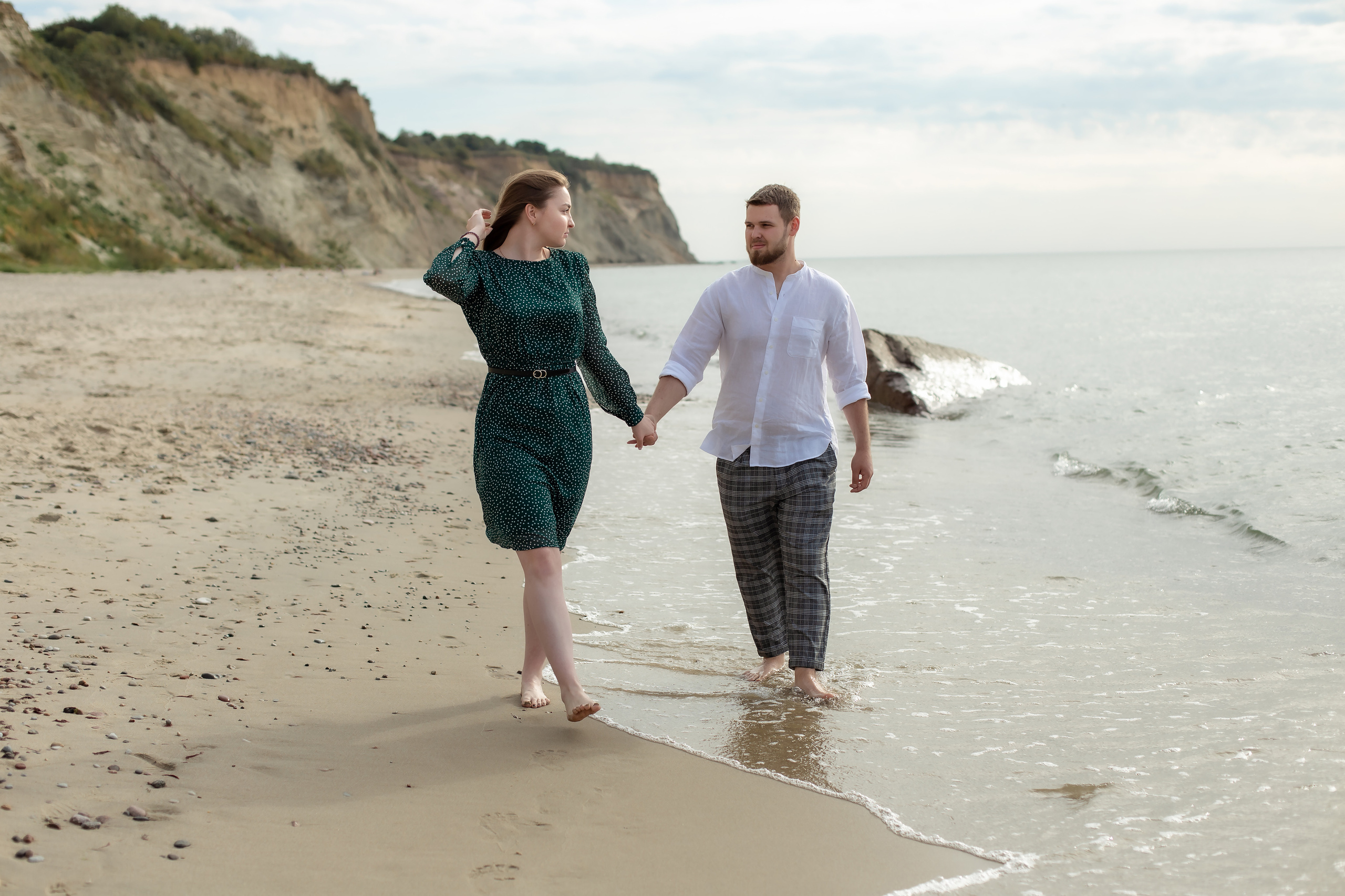 Анастасия и Алексей. Предложение руки и сердца. Фотограф в Калининграде Решетникова Алина