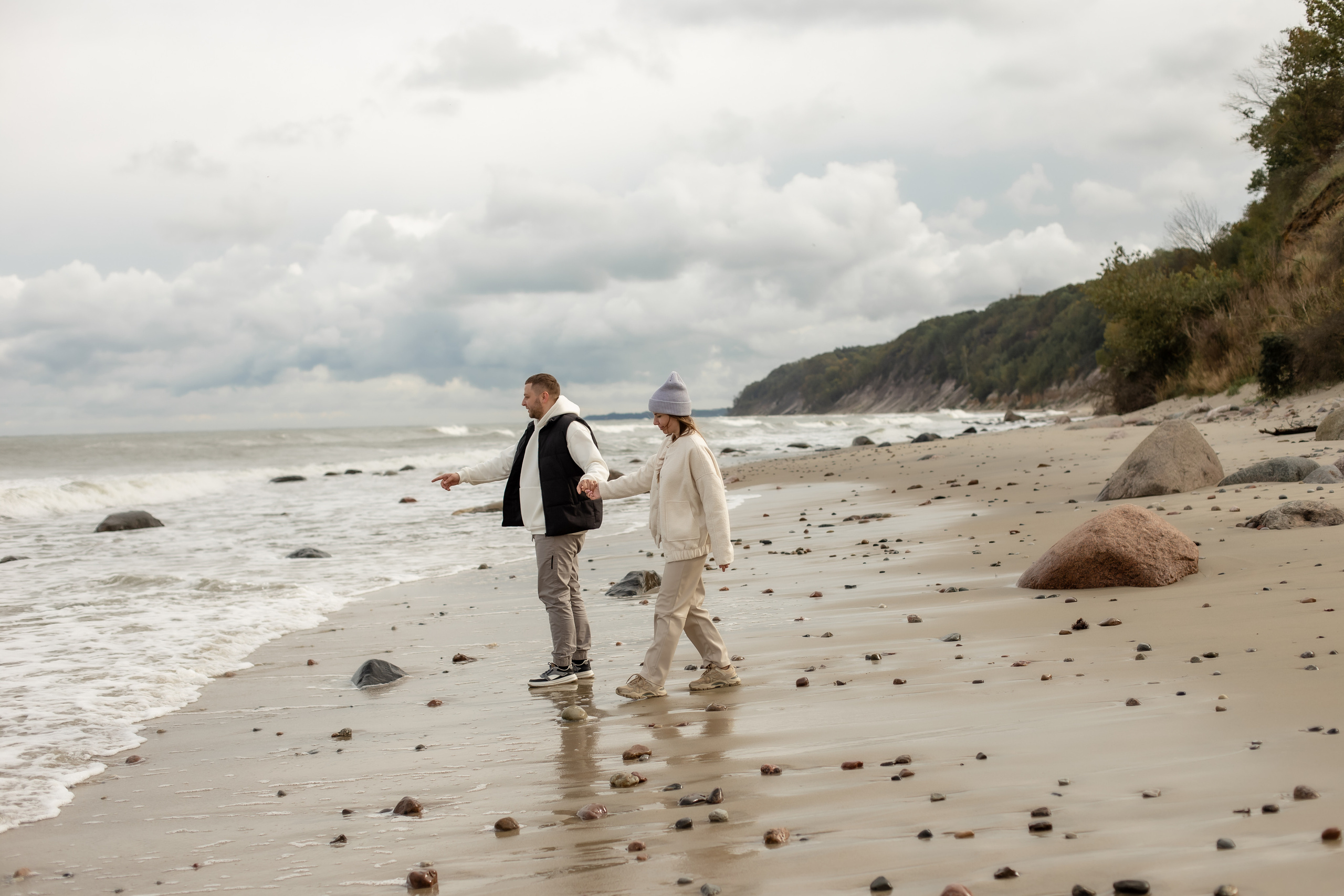 Инна и Дима. Филинская бухта. Фотограф в Калининграде Решетникова Алина