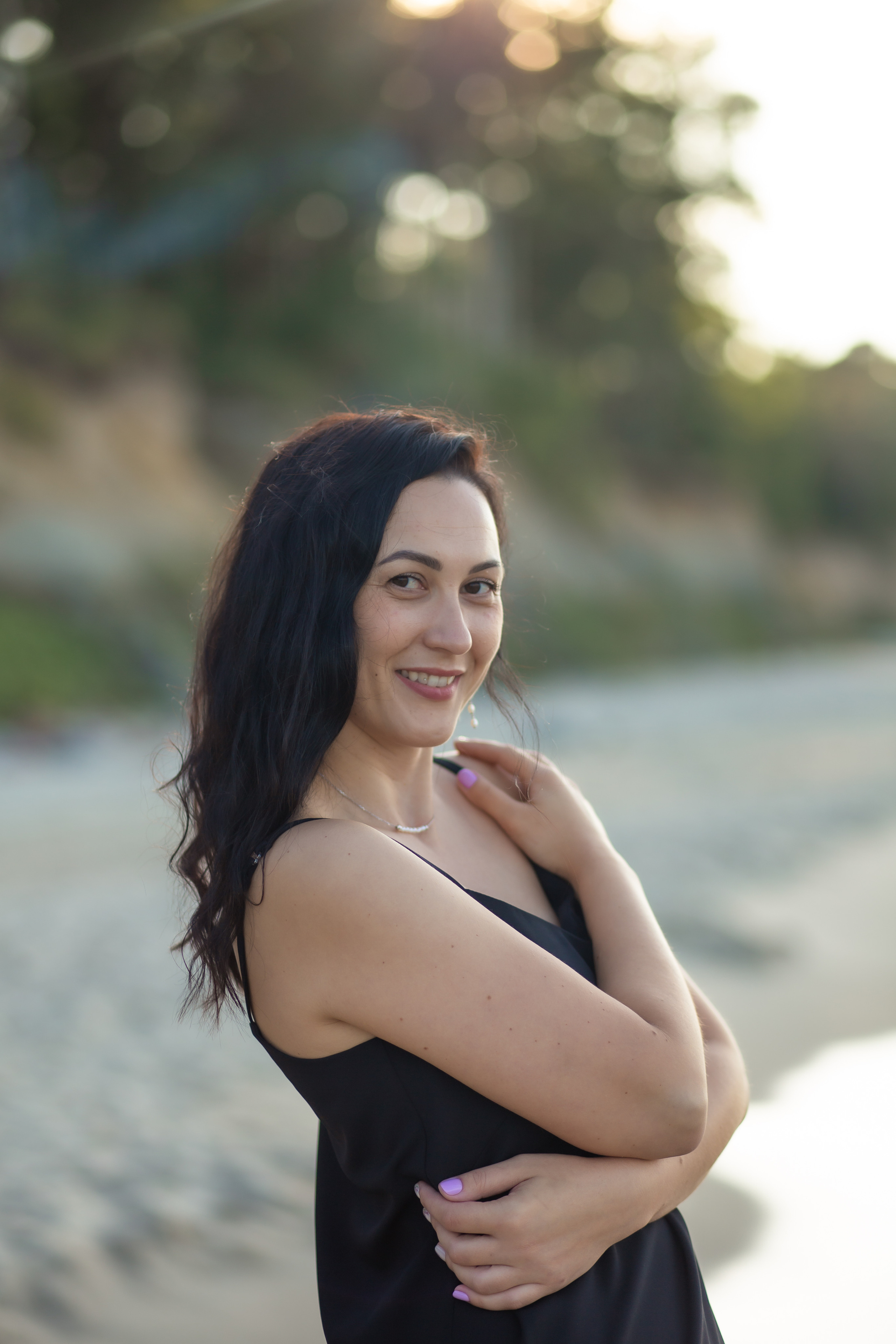 Маша. Закат в Куликово. Фотограф в Калининграде Решетникова Алина