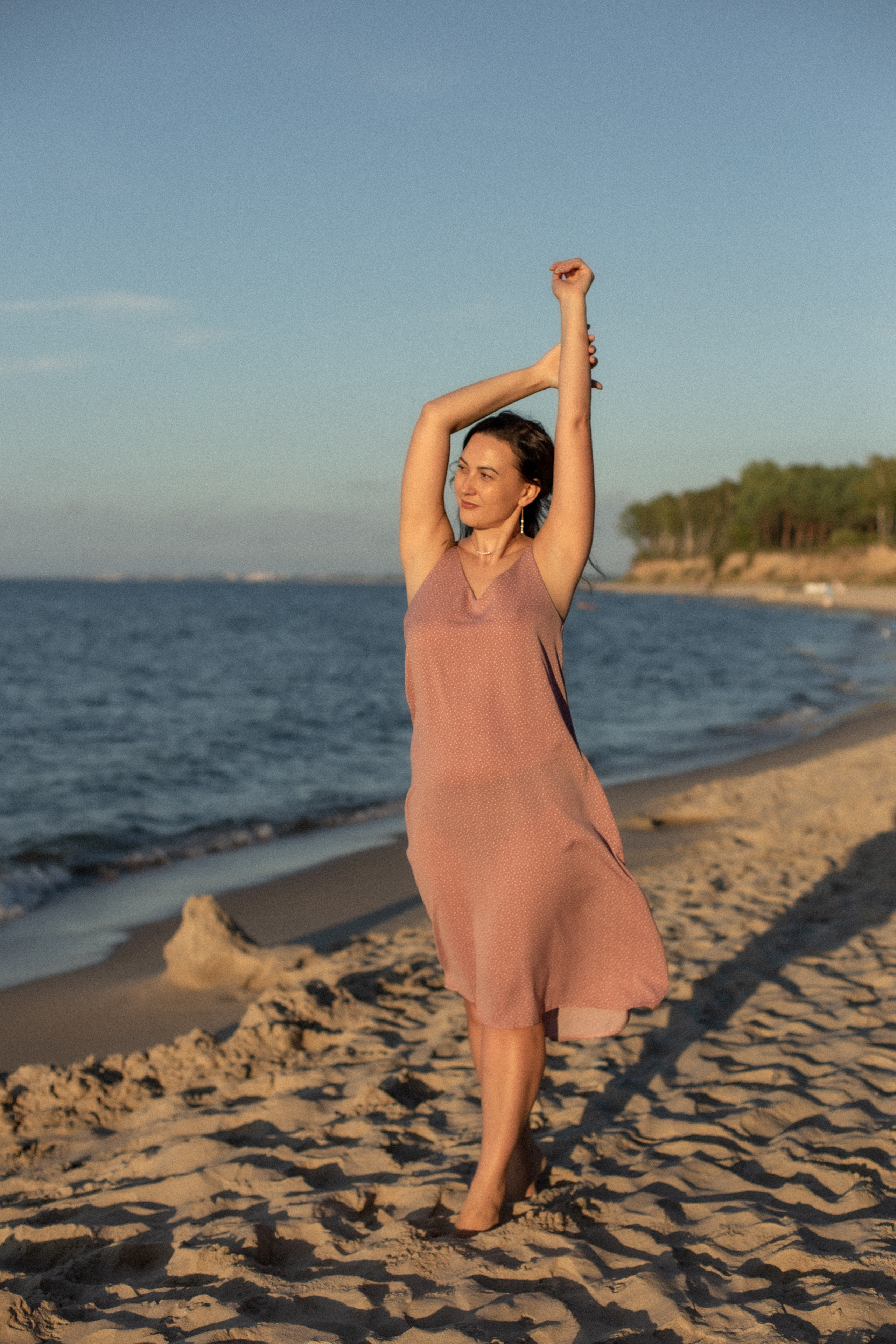 Маша. Закат в Куликово. Фотограф в Калининграде Решетникова Алина