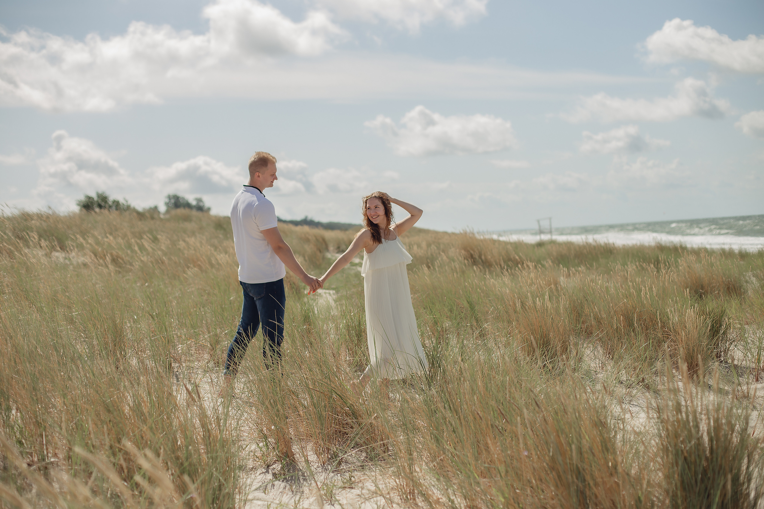 Влад и Александра. Янтарный. Фотограф в Калининграде Решетникова Алина
