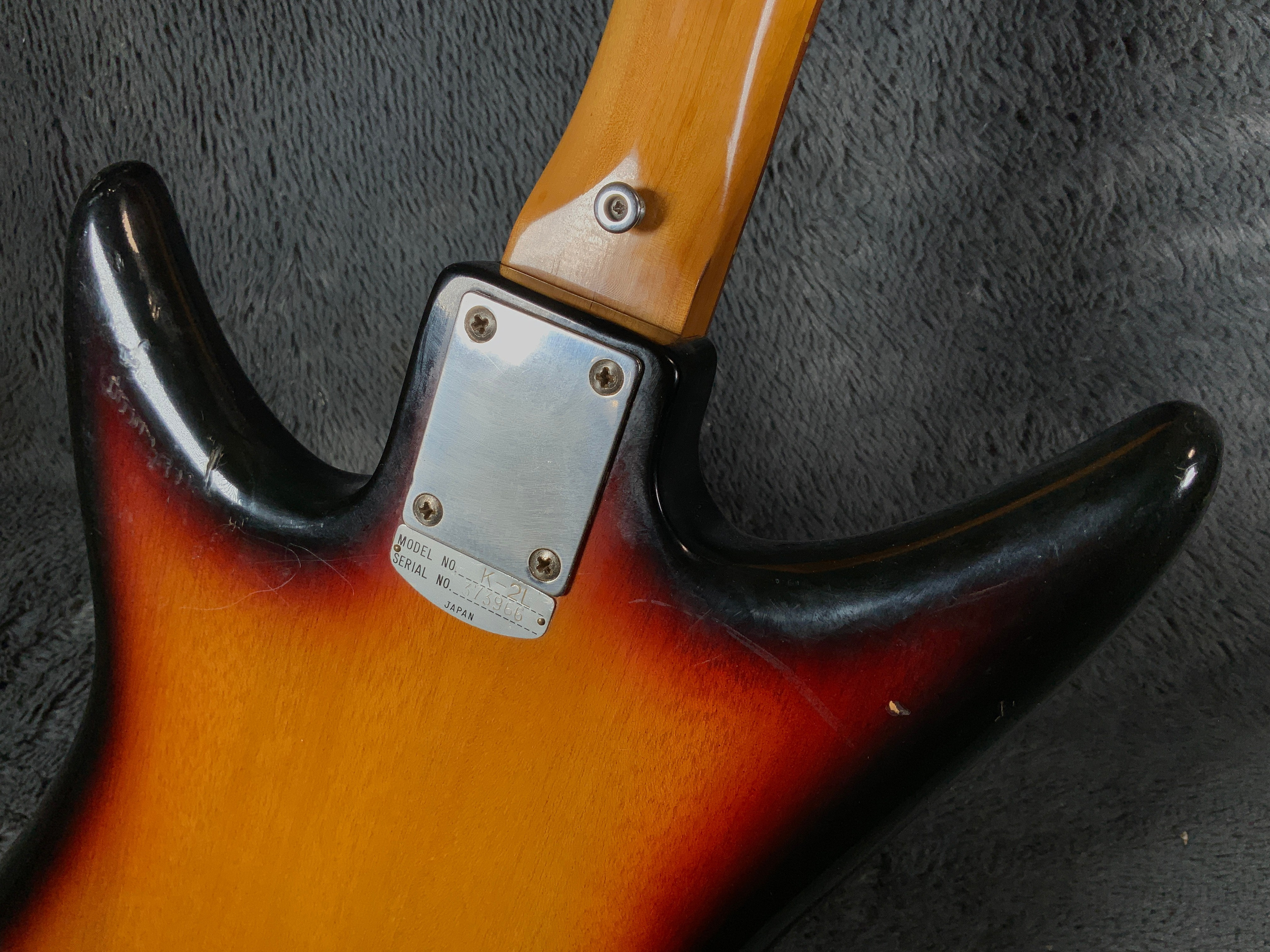 Teisco K-2L Sharkfin Japan 60's