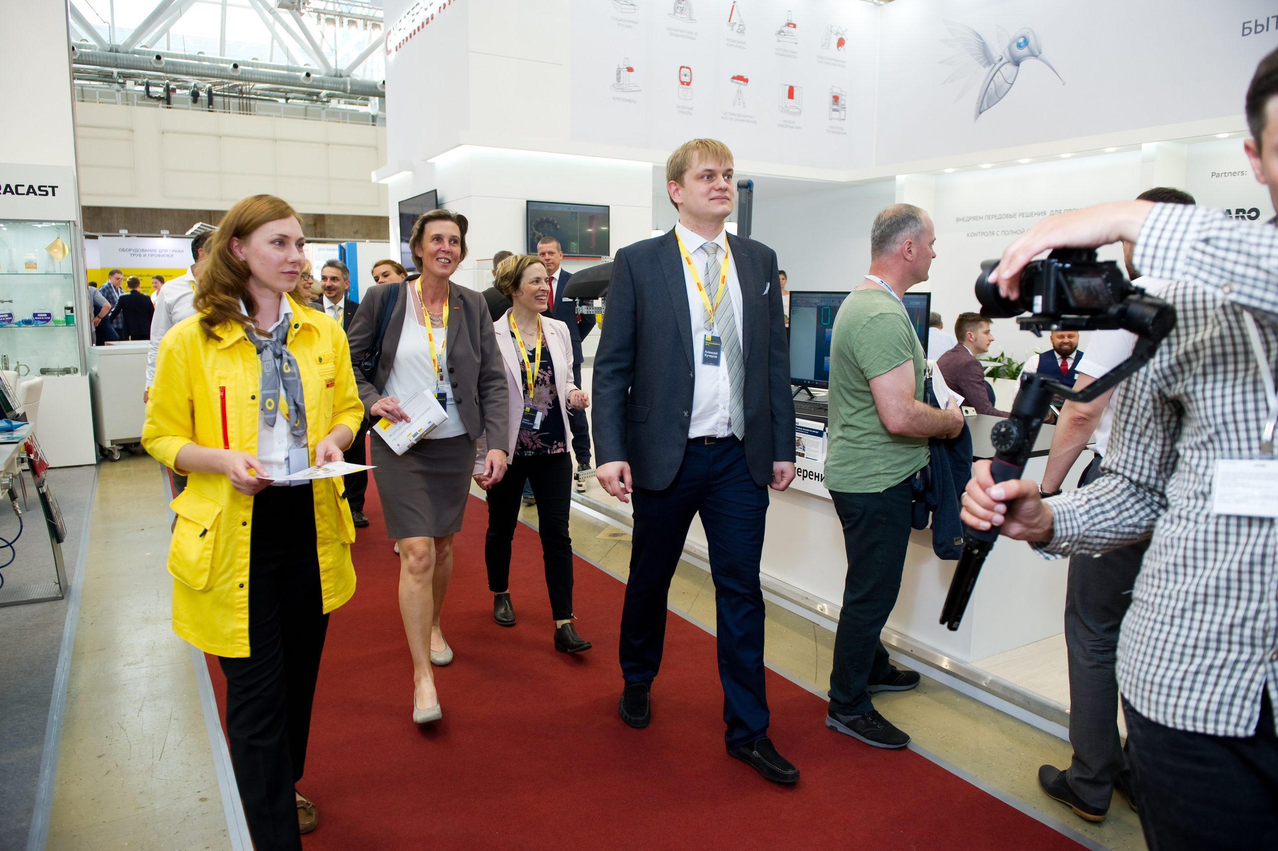 Работа Sandvik на выставке «Металлообработка». Репортажный фотограф и видеограф Слава Думчев. Тимбилдинги, отчетники, корпоративы