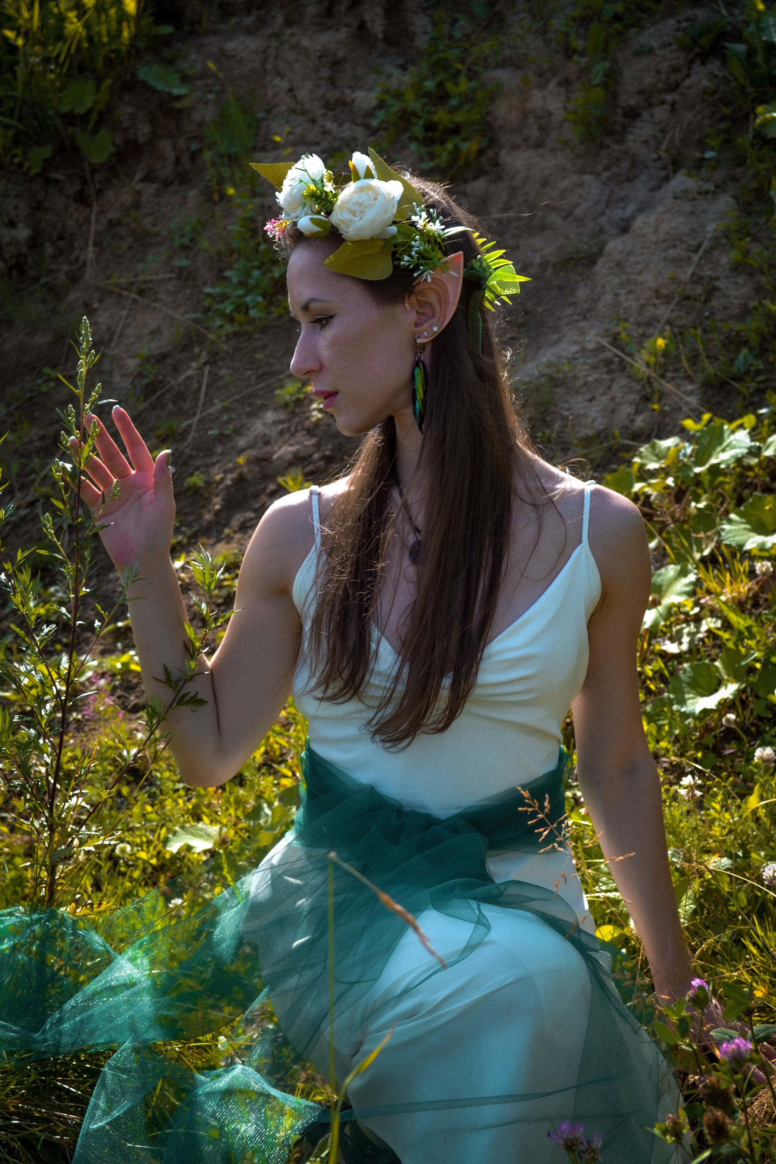 Татьяна в образе эльфа. Записки фотографа