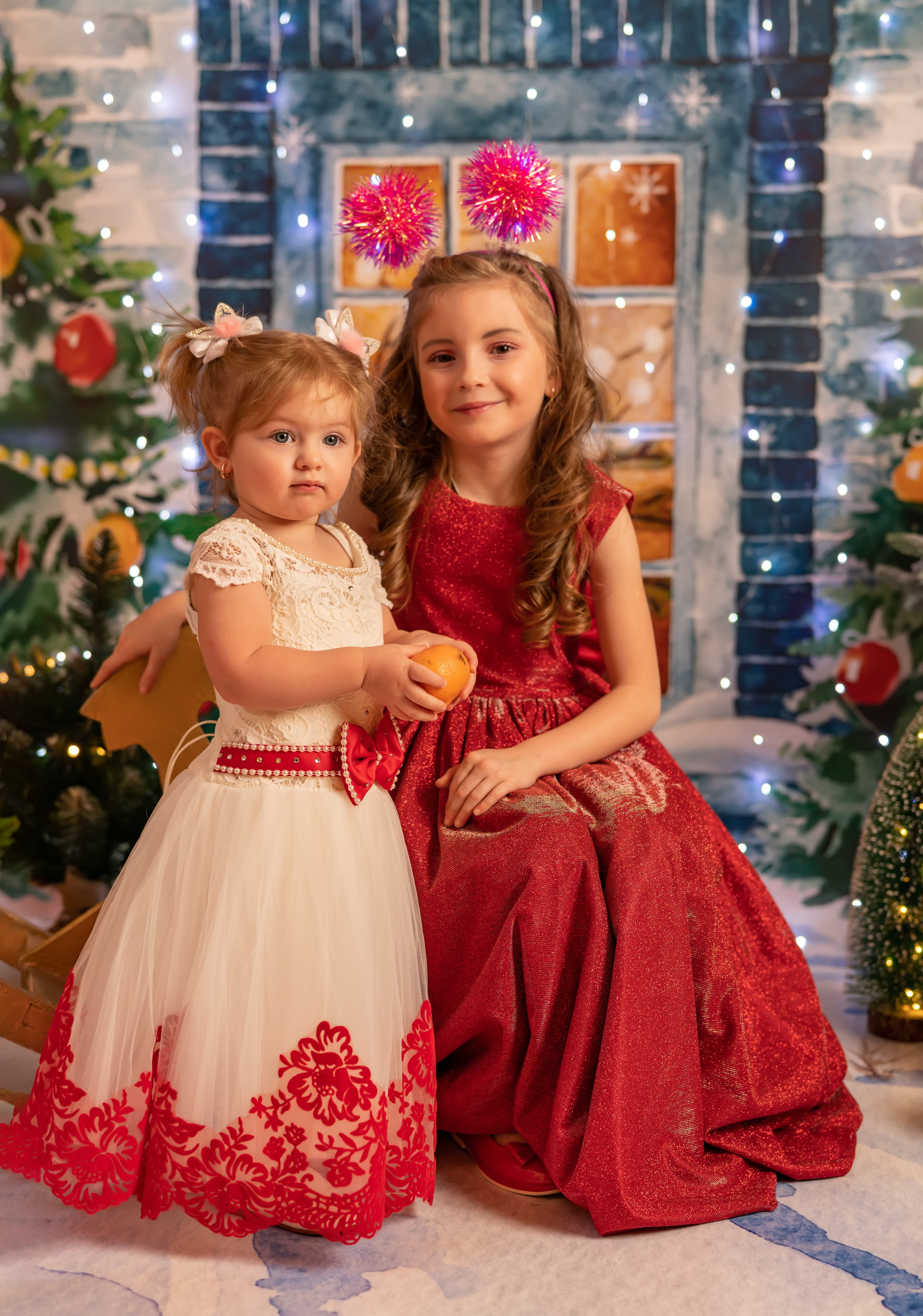 Новогодняя семейная съемка для Юлии. Семейный и детский фотограф Тула Ясногорск Тульская область Надежда Кукушкина