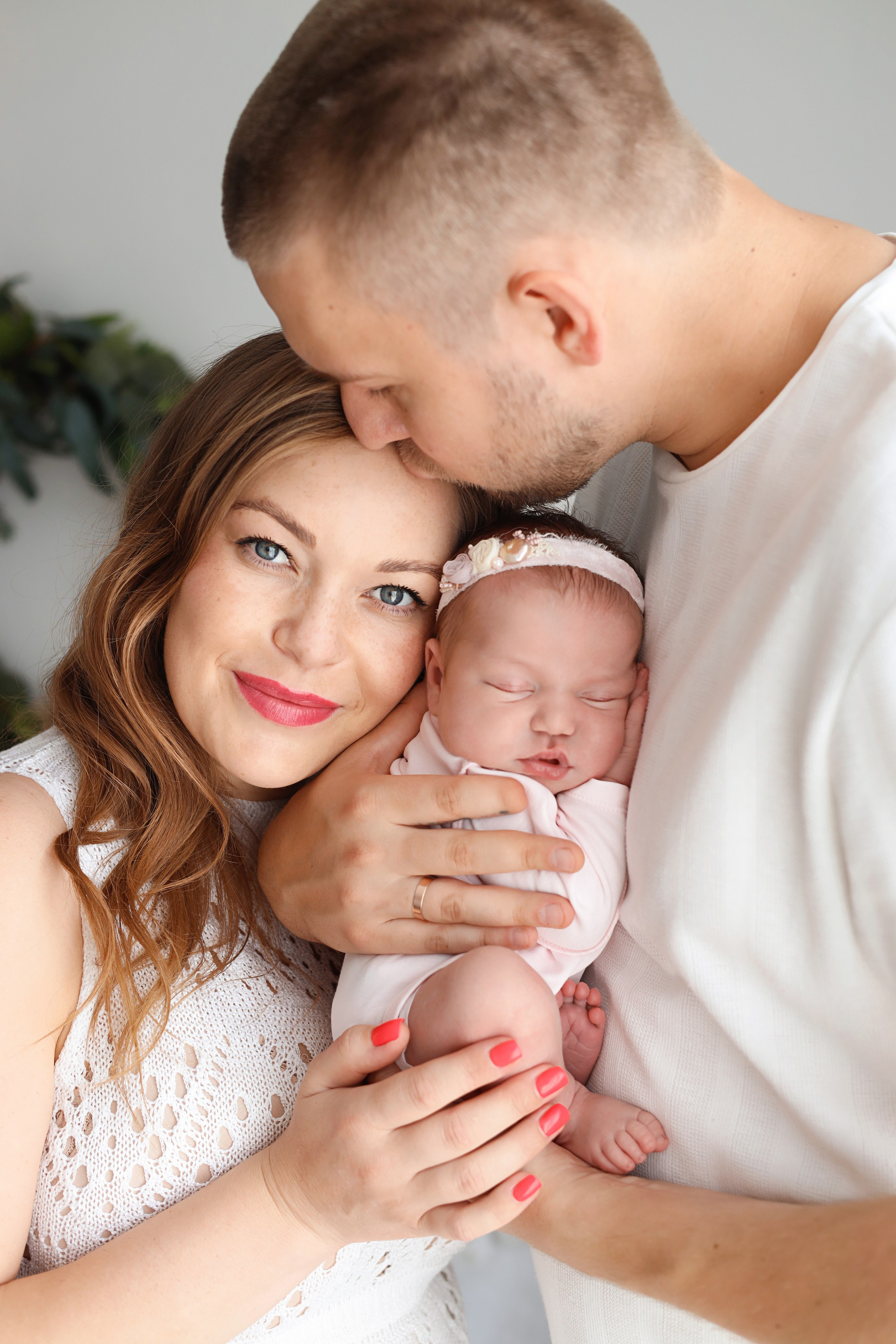 Ньюборн фотосессия Полины. Фотограф новорожденных Москва. Ньюборн фотограф Москва